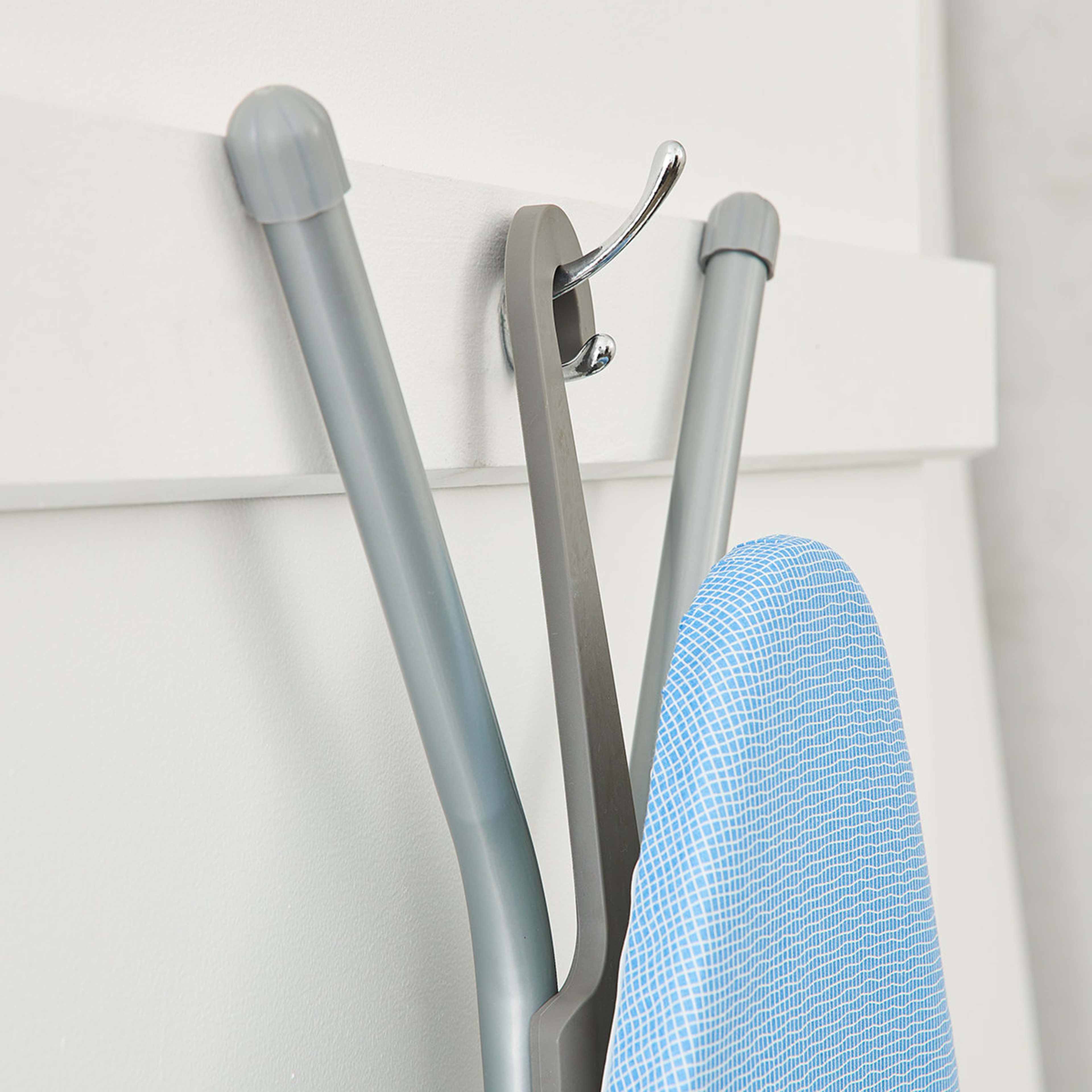 9 Ironing Board with Hanger and Iron Holder, 9 of 10