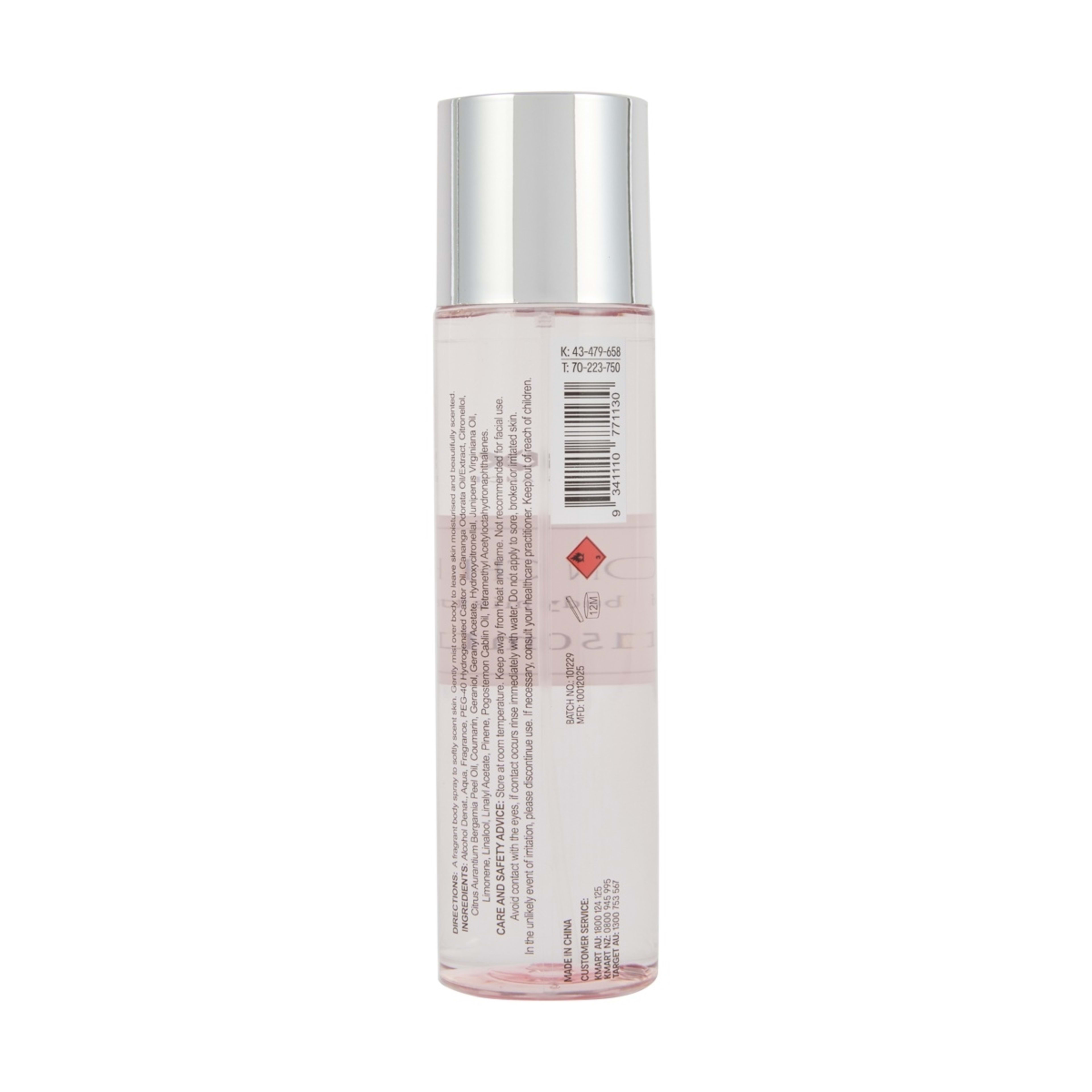 3 OXX Fragrance Mon Cheri Body Mist 150ml, 3 of 4