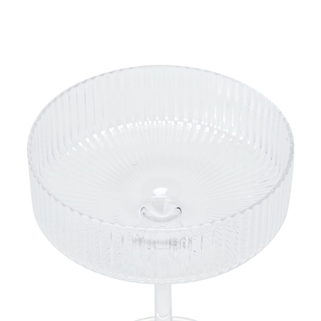 4 Linear Coupe Champagne Glasses Kmart