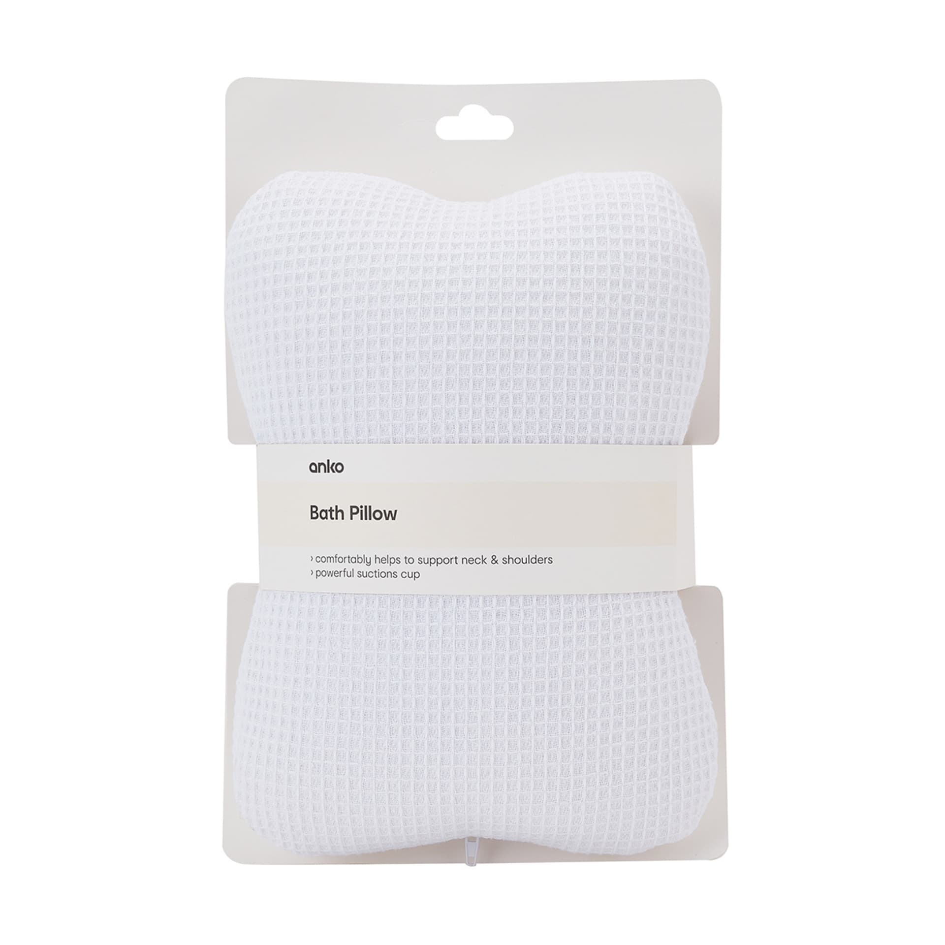 Bath Pillow - White - Kmart