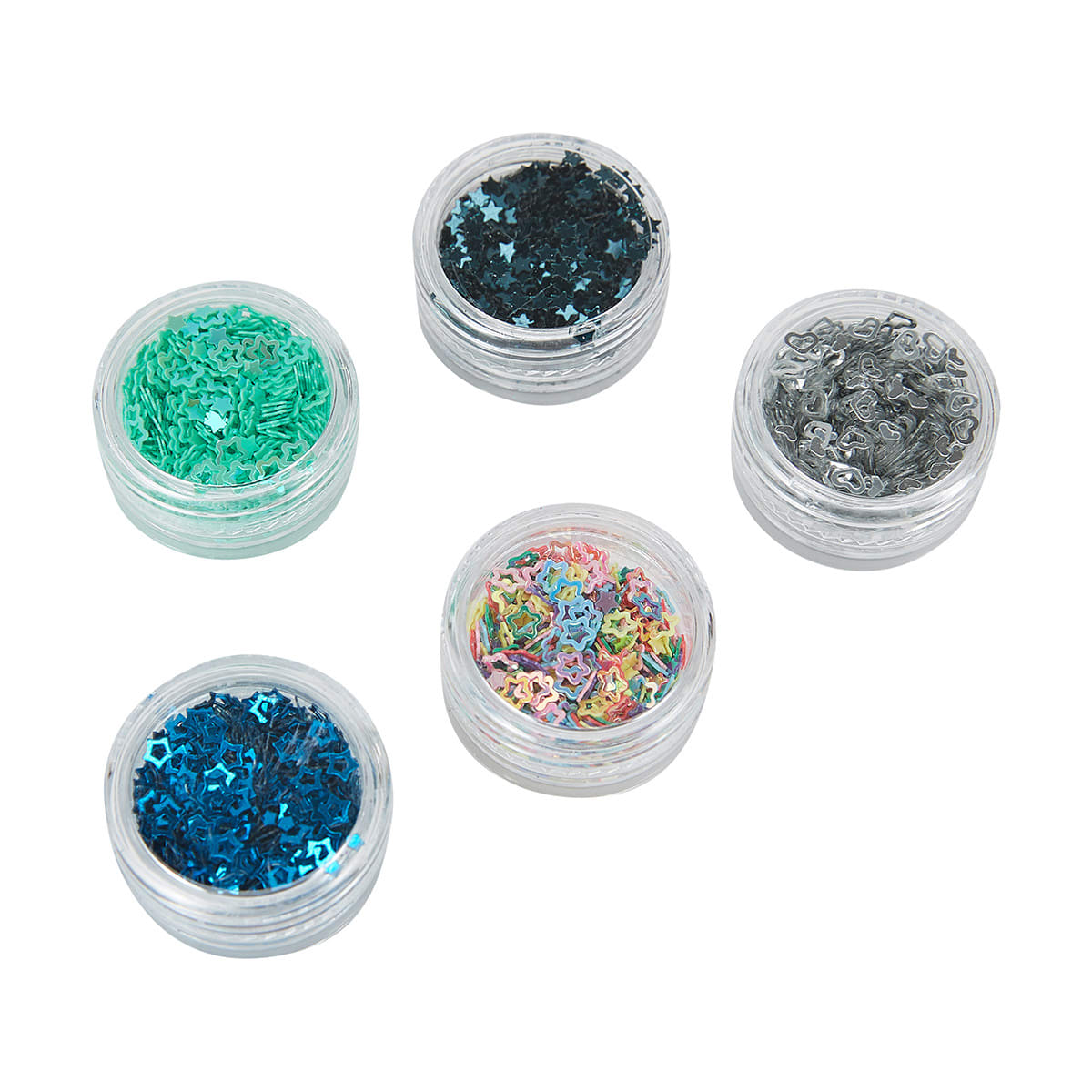 24 Piece Mixed Glitter Kmart
