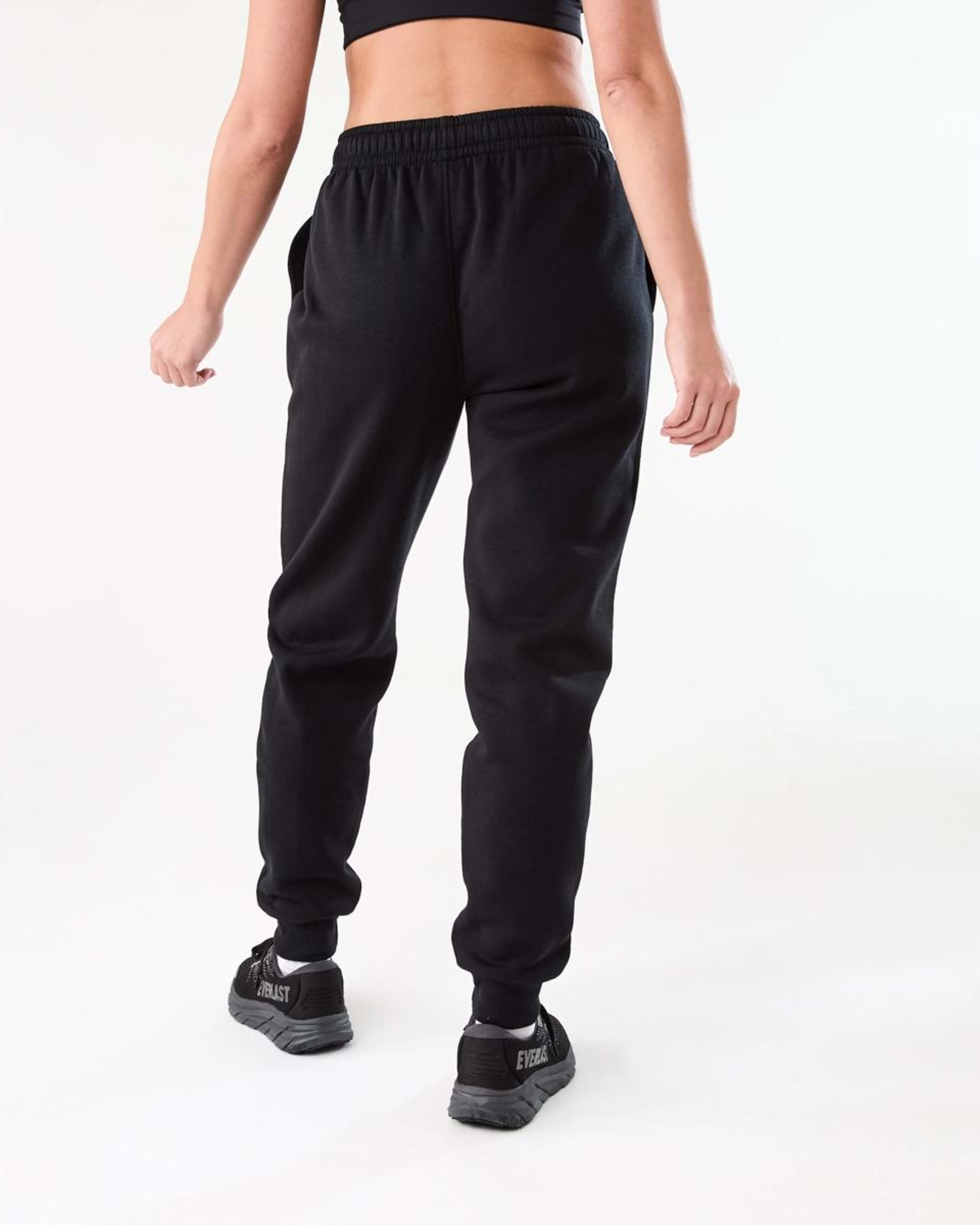 3 Everlast Womens Core Trackpants EVERLAST SIMPLE LOGO BLACK, 3 of 8