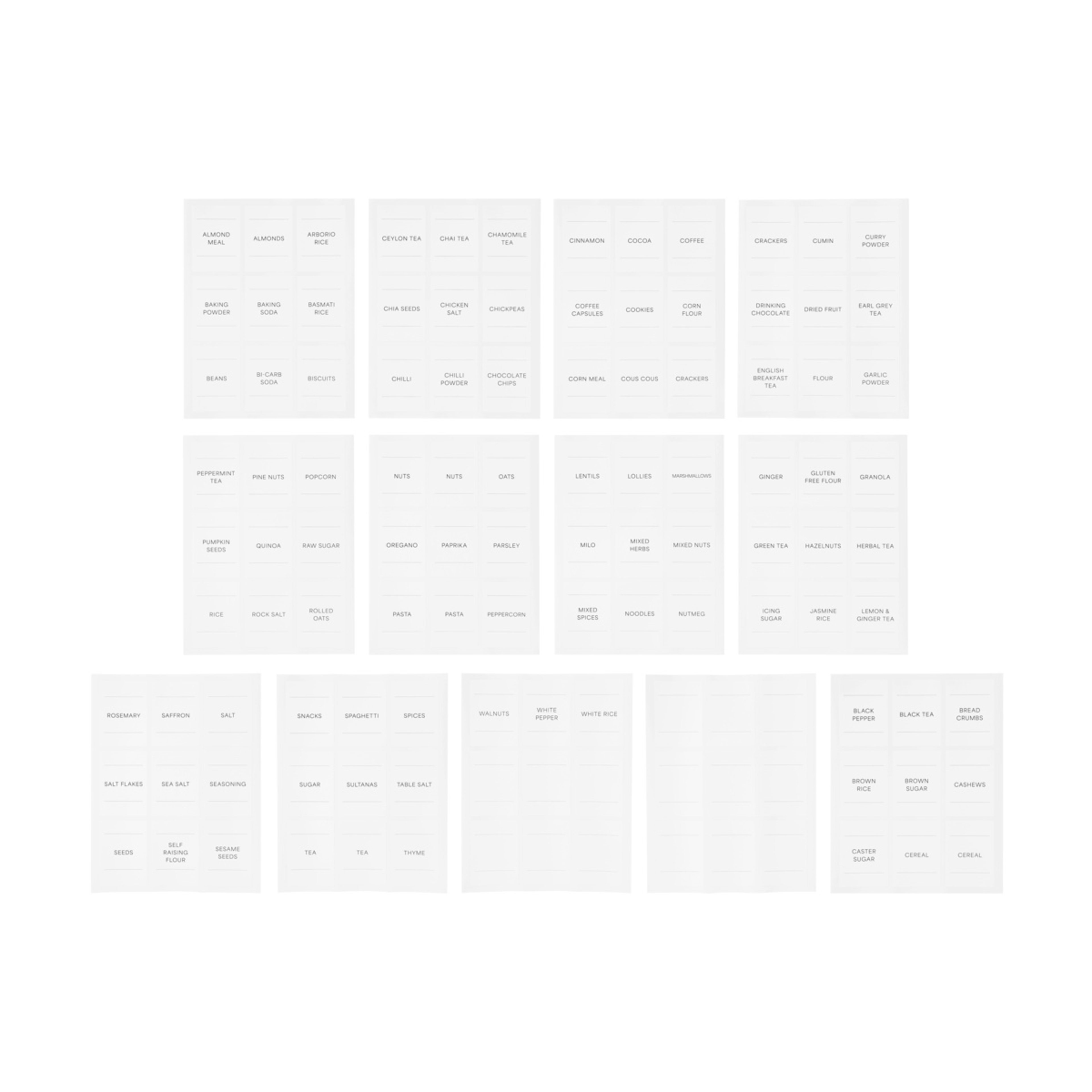 1 Large Pantry Labels, 1 of 4