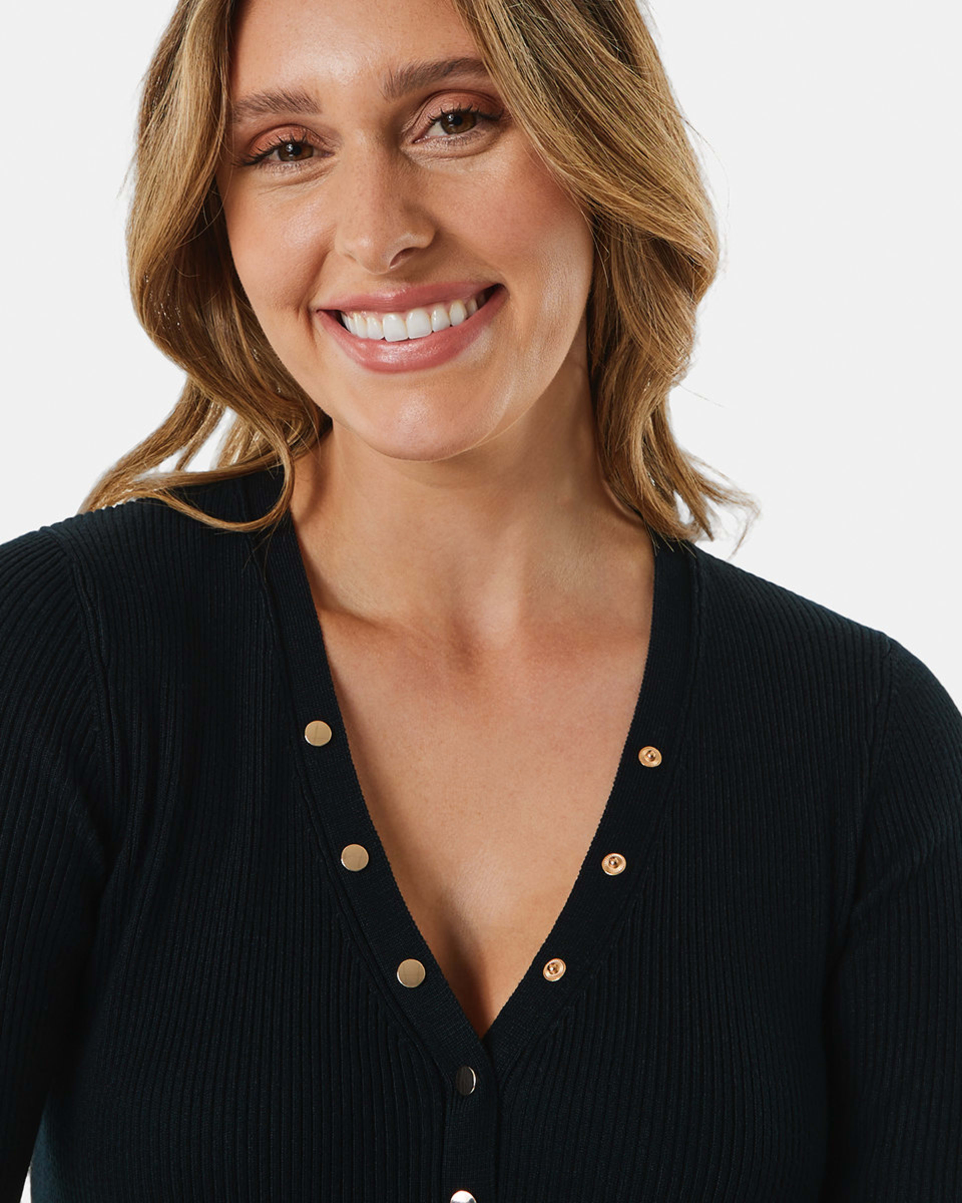 Short Sleeve True Knit Henley Top Kmart