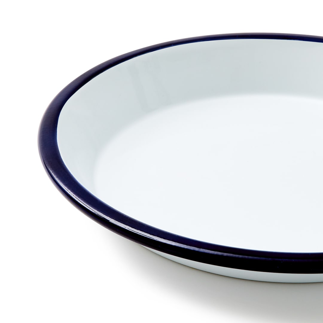 25cm Enamel Plate Kmart
