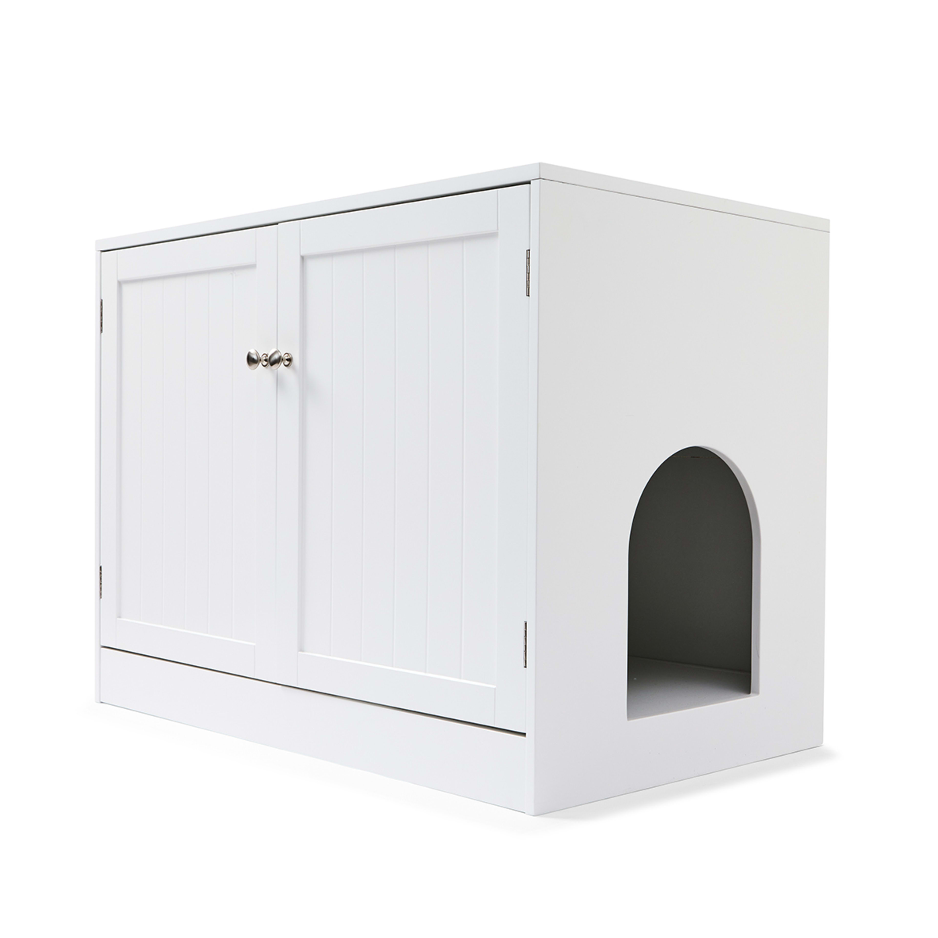 7 Cat Litter Box Cabinet, 7 of 10