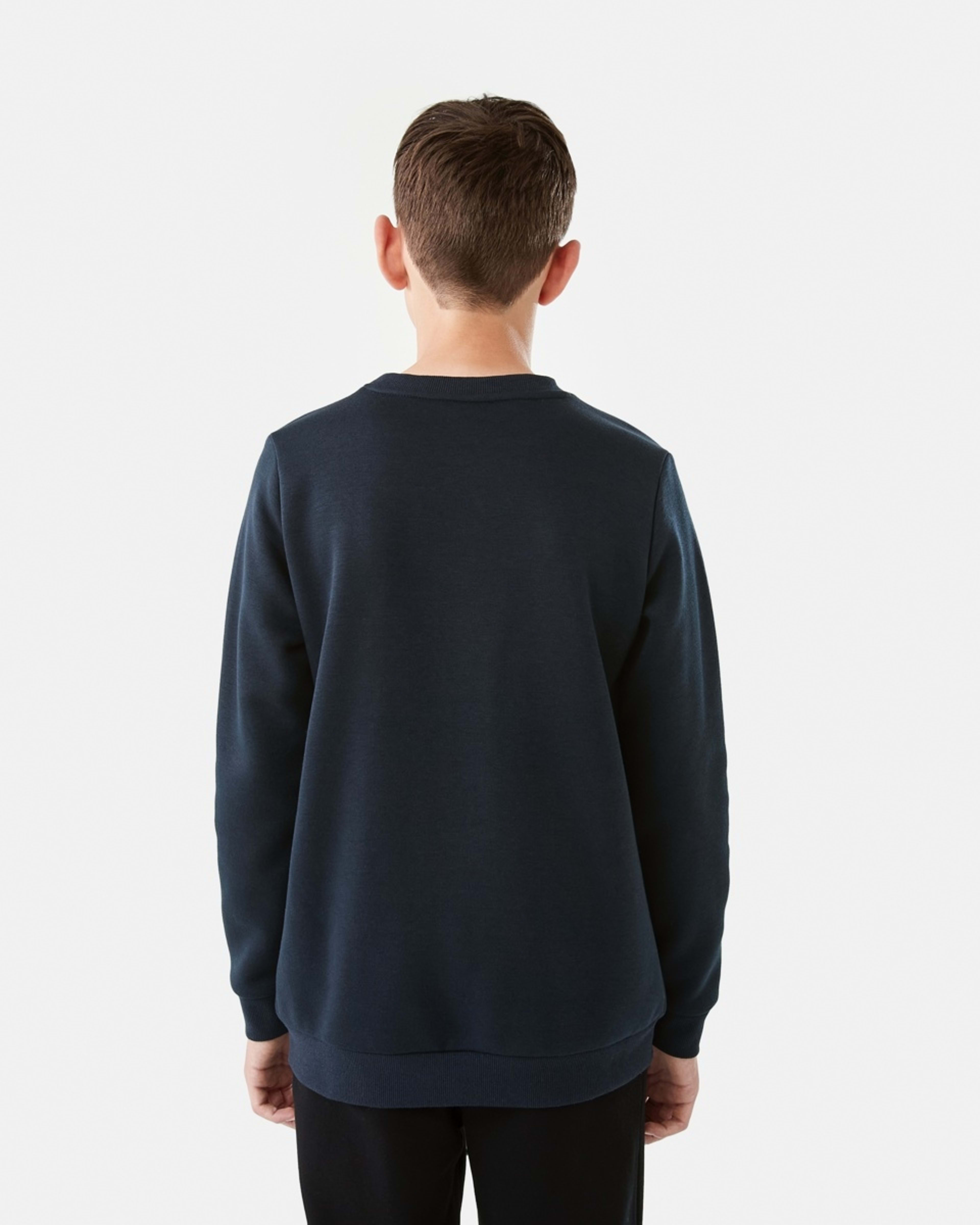 2 Basic Crew Sweatshirt Nvy Sphire, 2 of 9