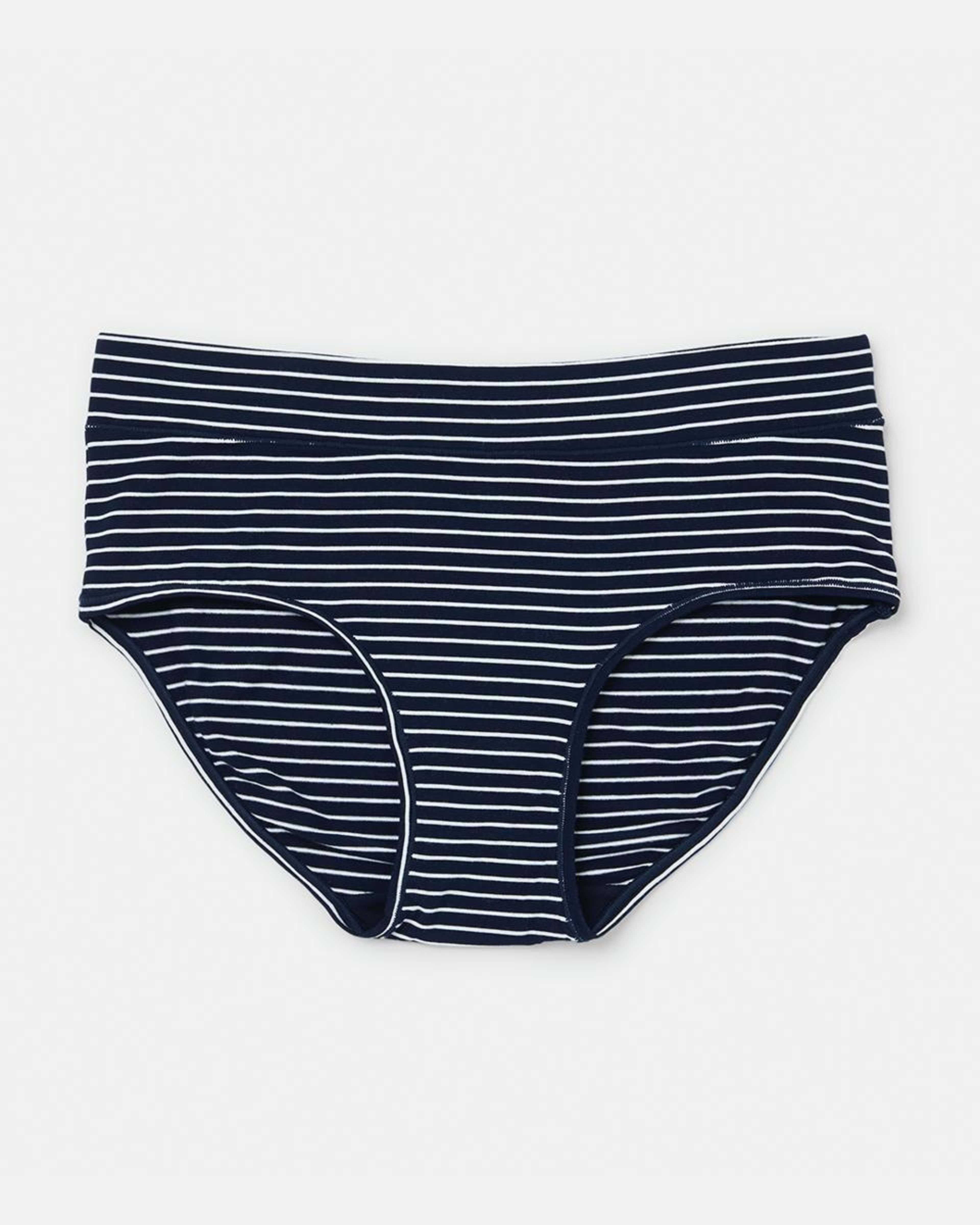 5 3 Pack Bamboo Blend Midi Briefs Navy Str, 5 of 6
