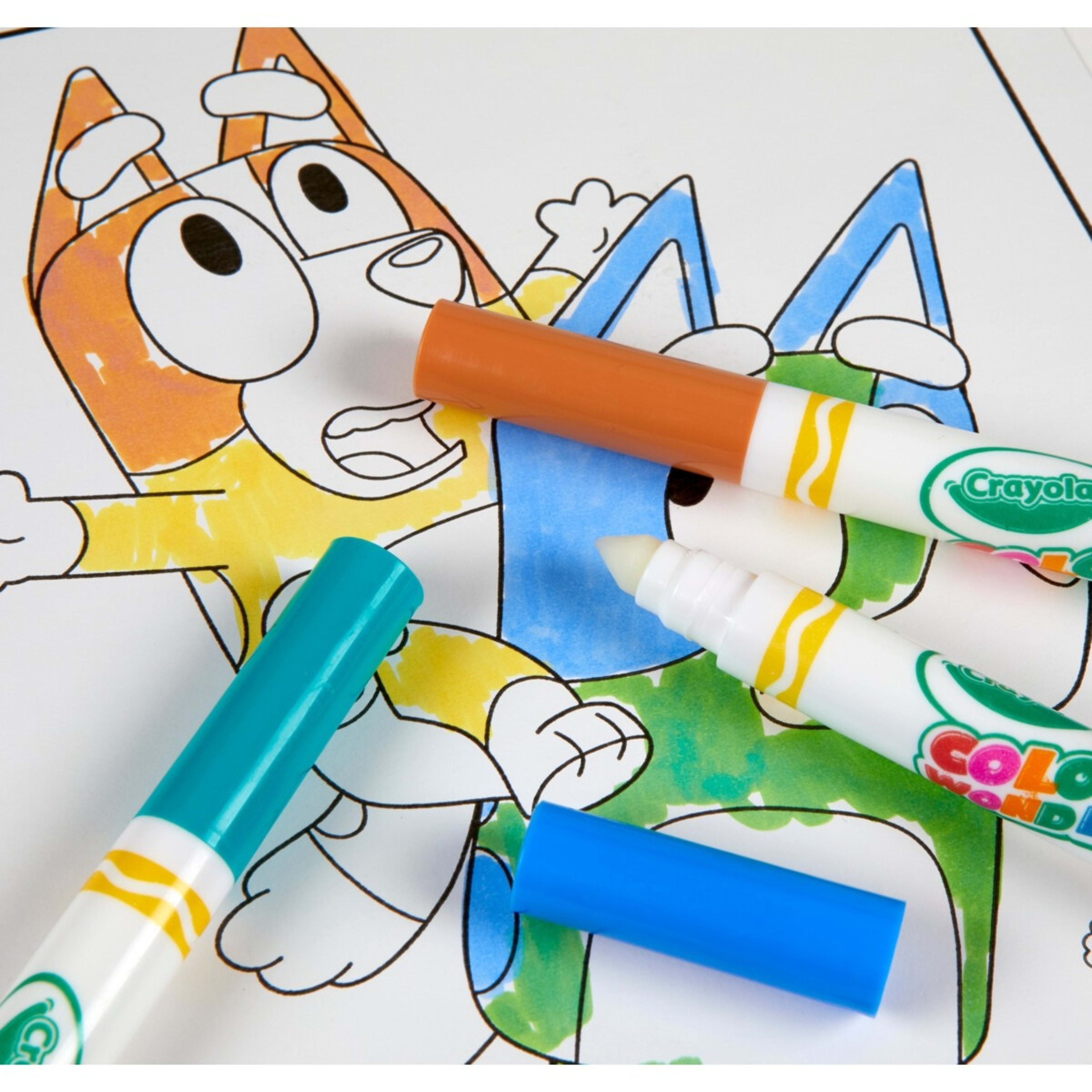 3 Crayola Color Wonder Bluey Mess-Free Colouring Kit, 3 of 4