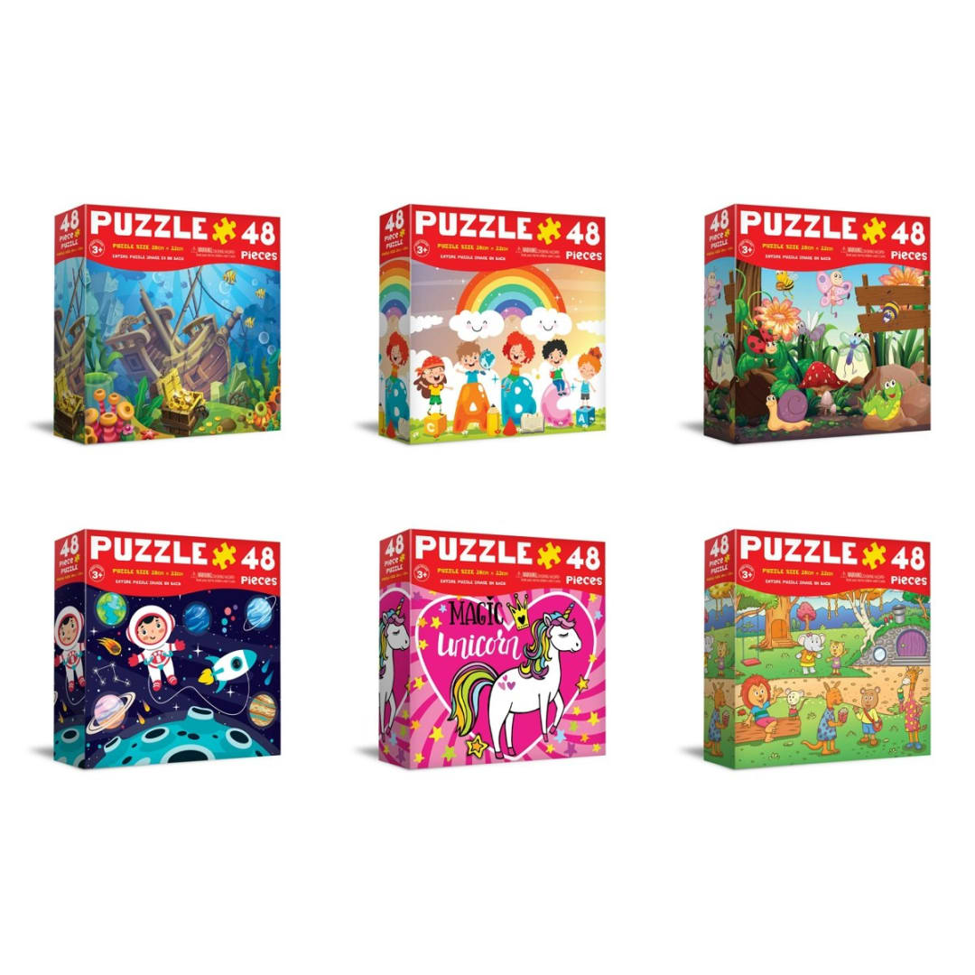 48 Piece Puzzle Assorted Kmart
