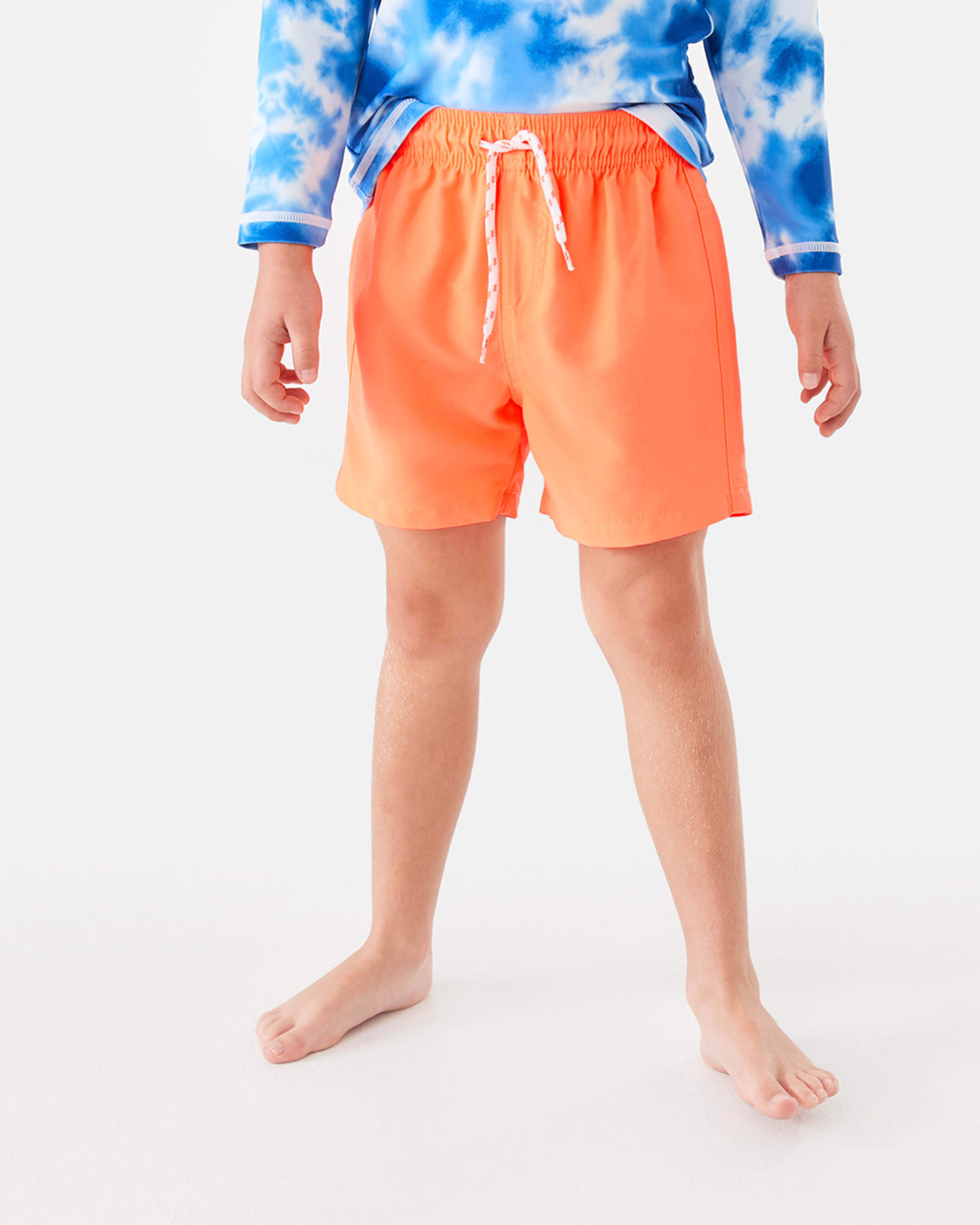 1 Plain Boardshorts Fluro Orng, 1 of 10