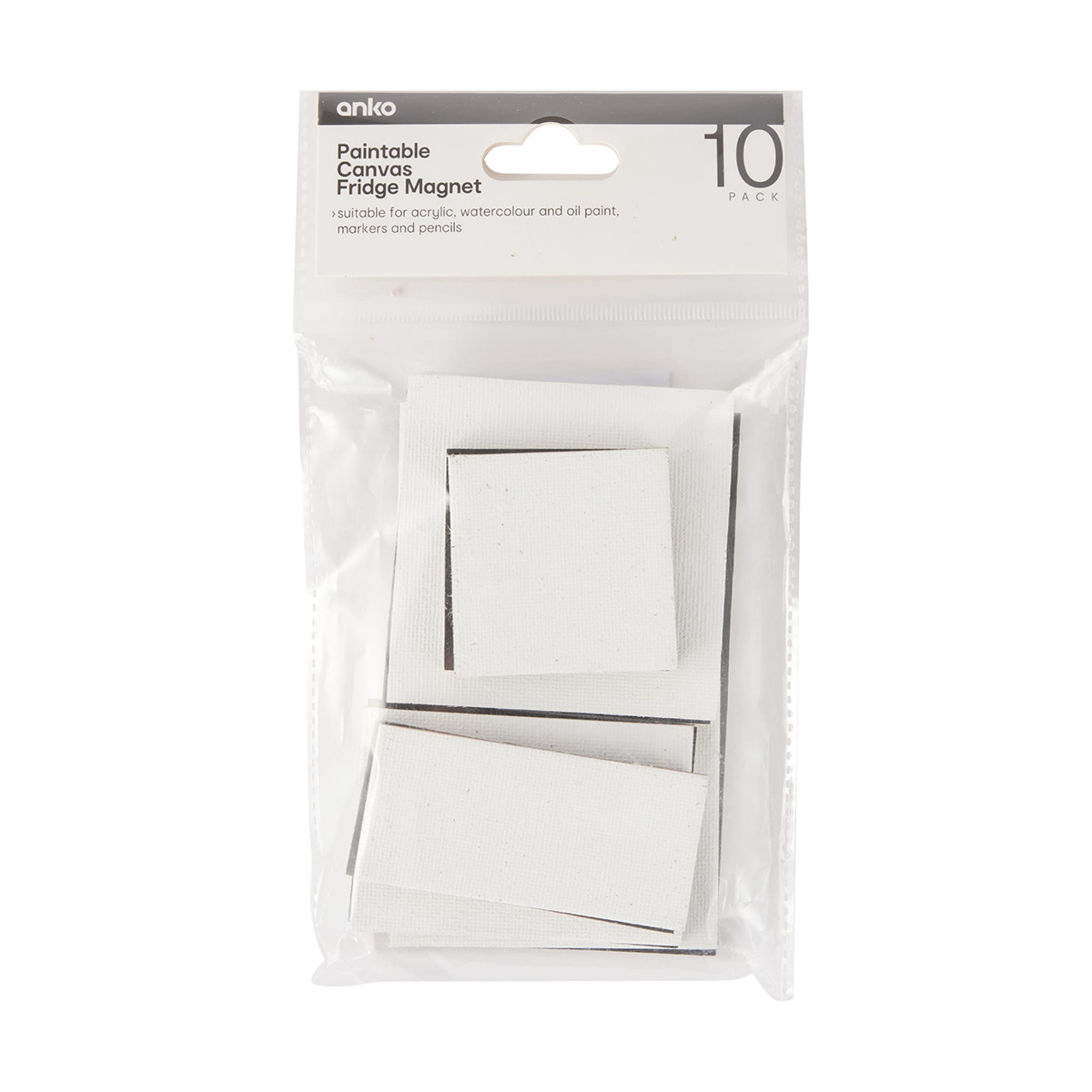 10 Pack Paintable Canvas Fridge Kmart NZ