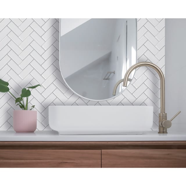 5 Pack Self Adhesive 3D Tiles Herringbone Kmart