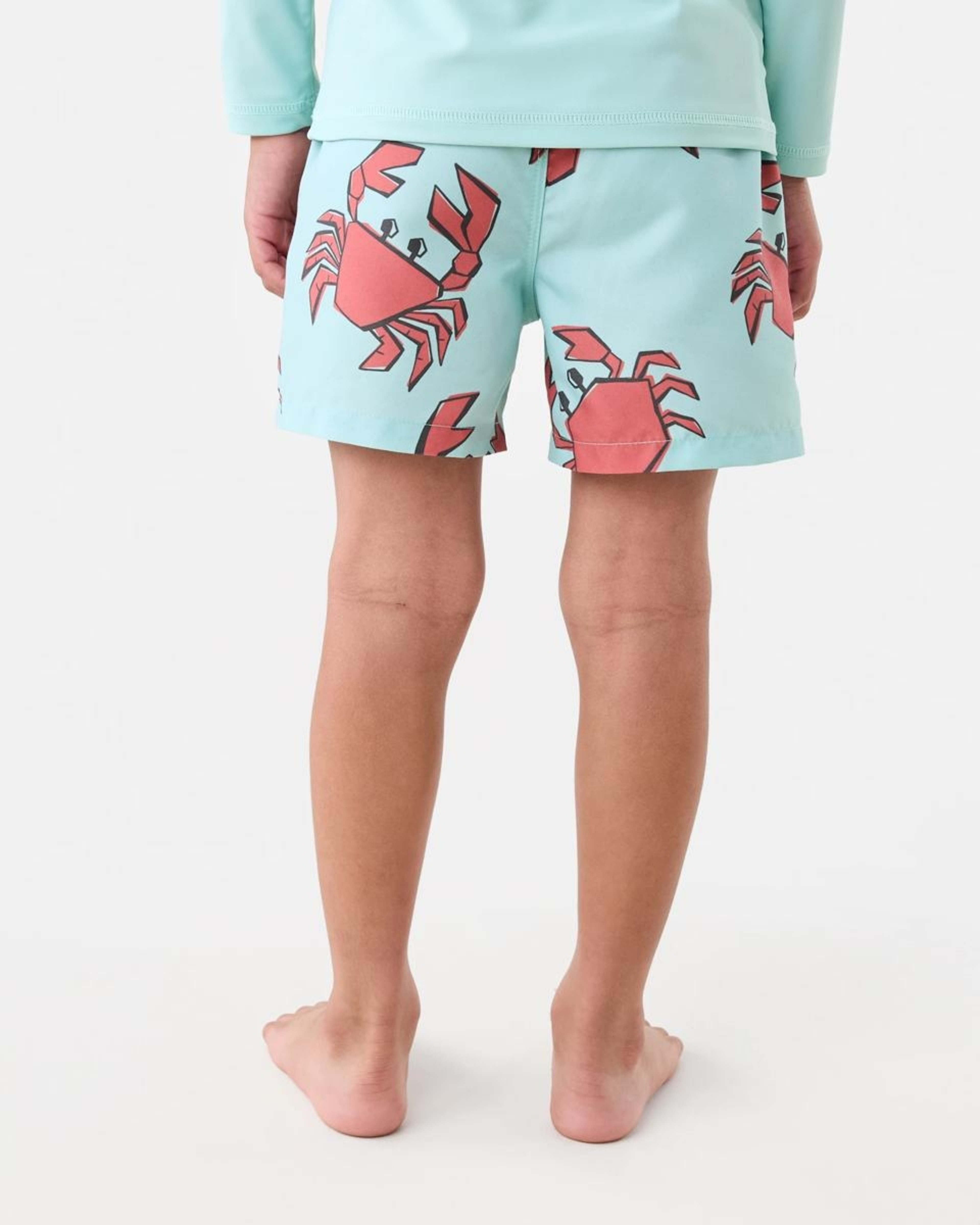 2 Printed Boardshorts Grn Crabs, 2 of 5