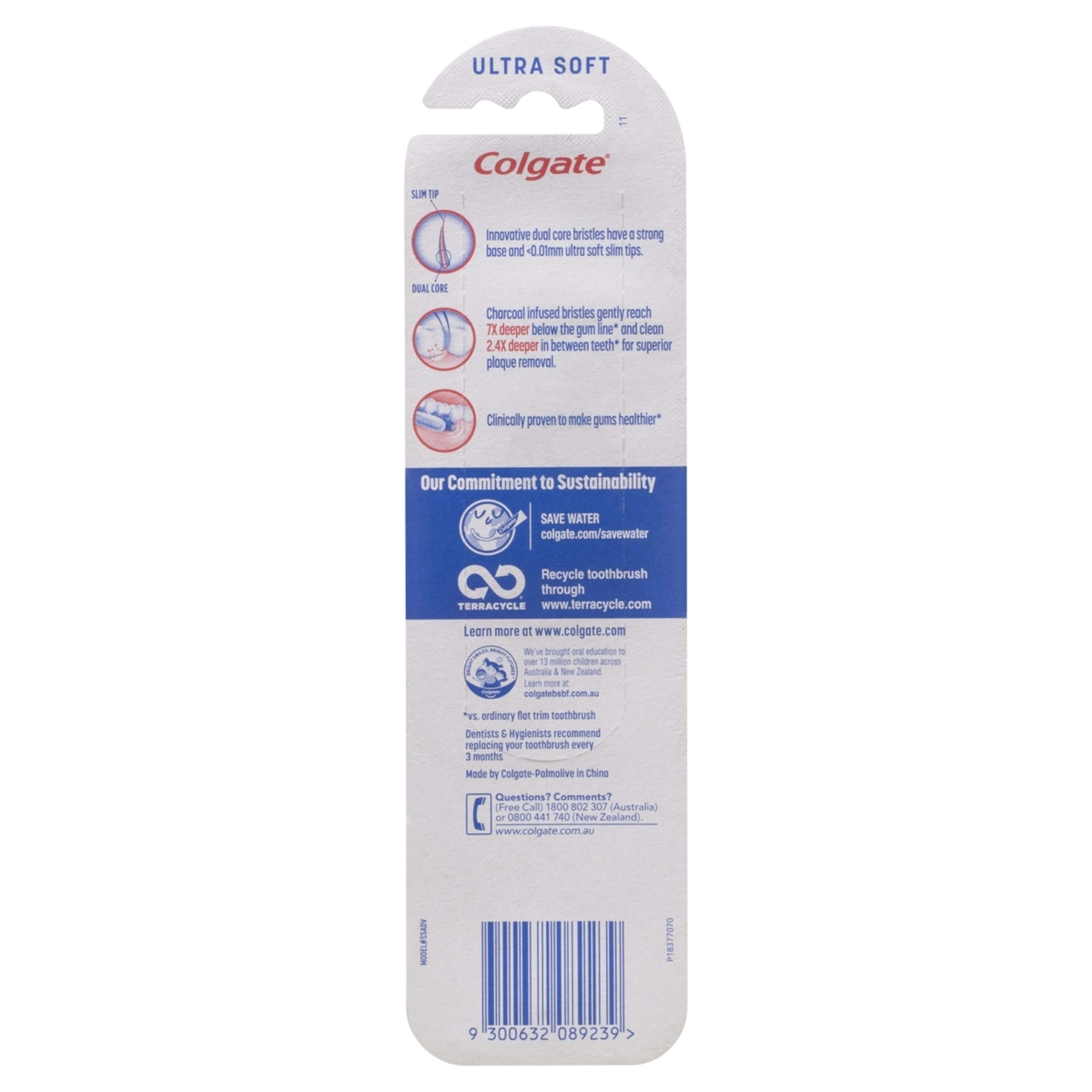 4 Colgate SlimSoft Advanced Toothbrush, 4 of 9