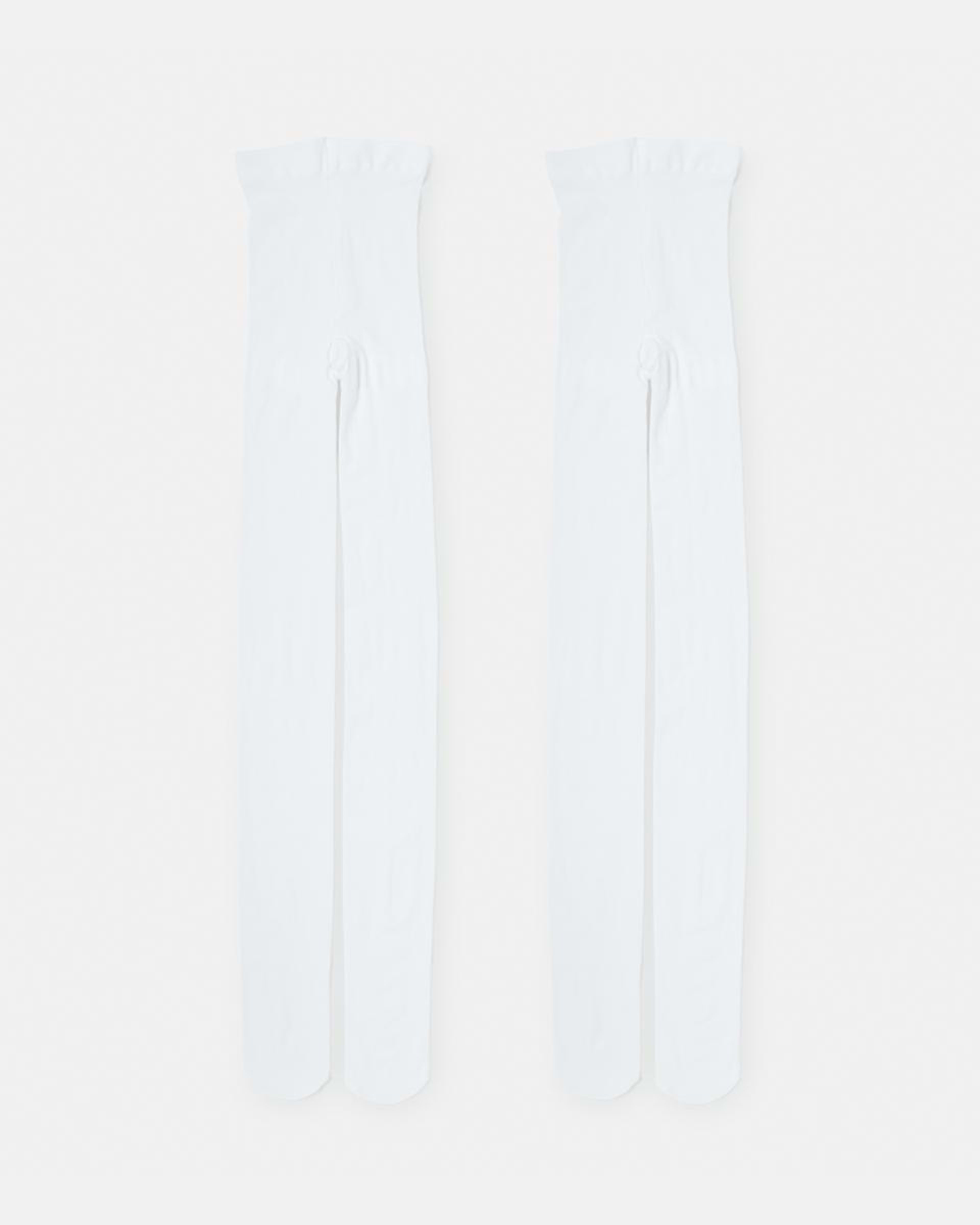 1 2 Pack 50 Denier Ballet Tights White, 1 of 3