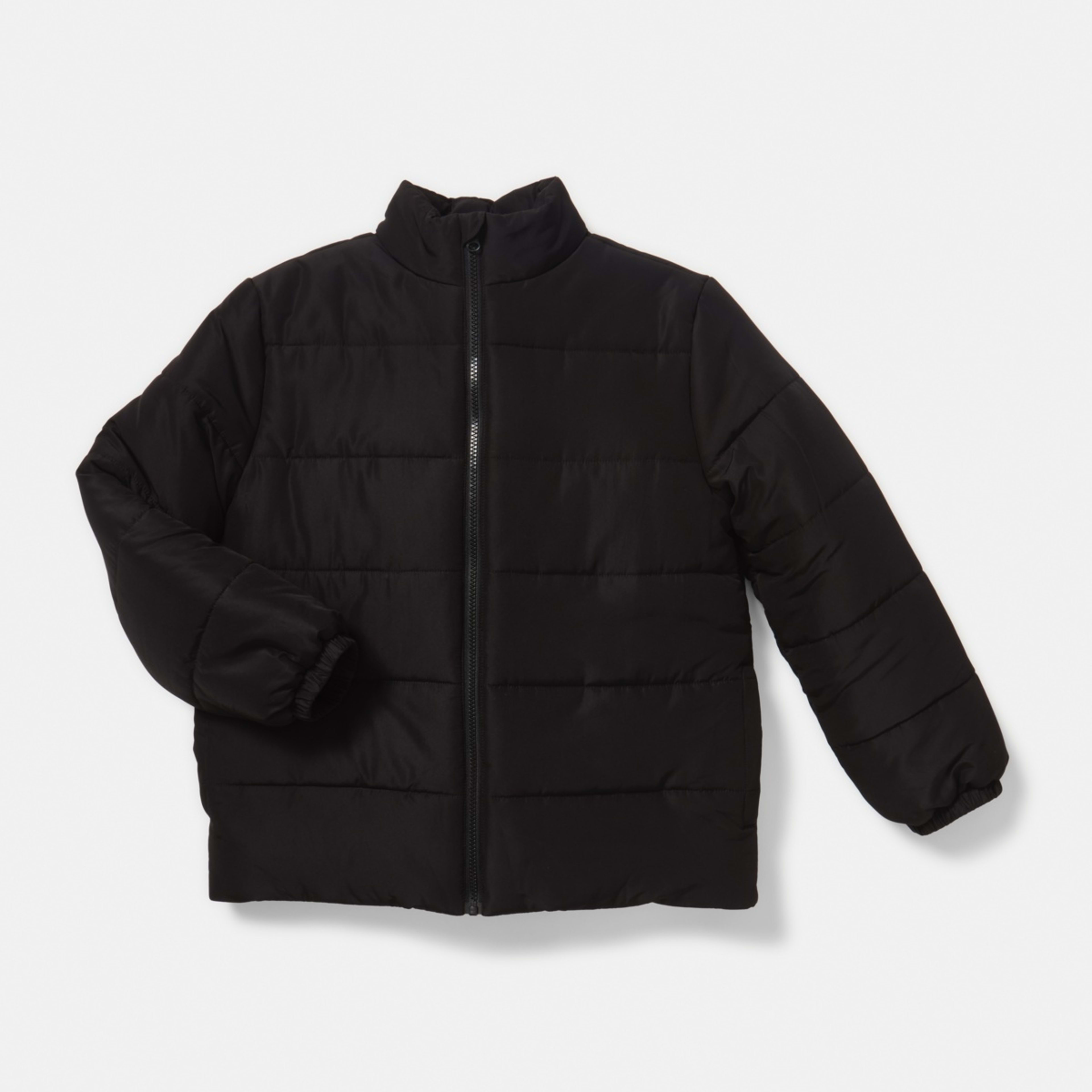 9 Lightweight Puffer Jacket Black, 9 of 10