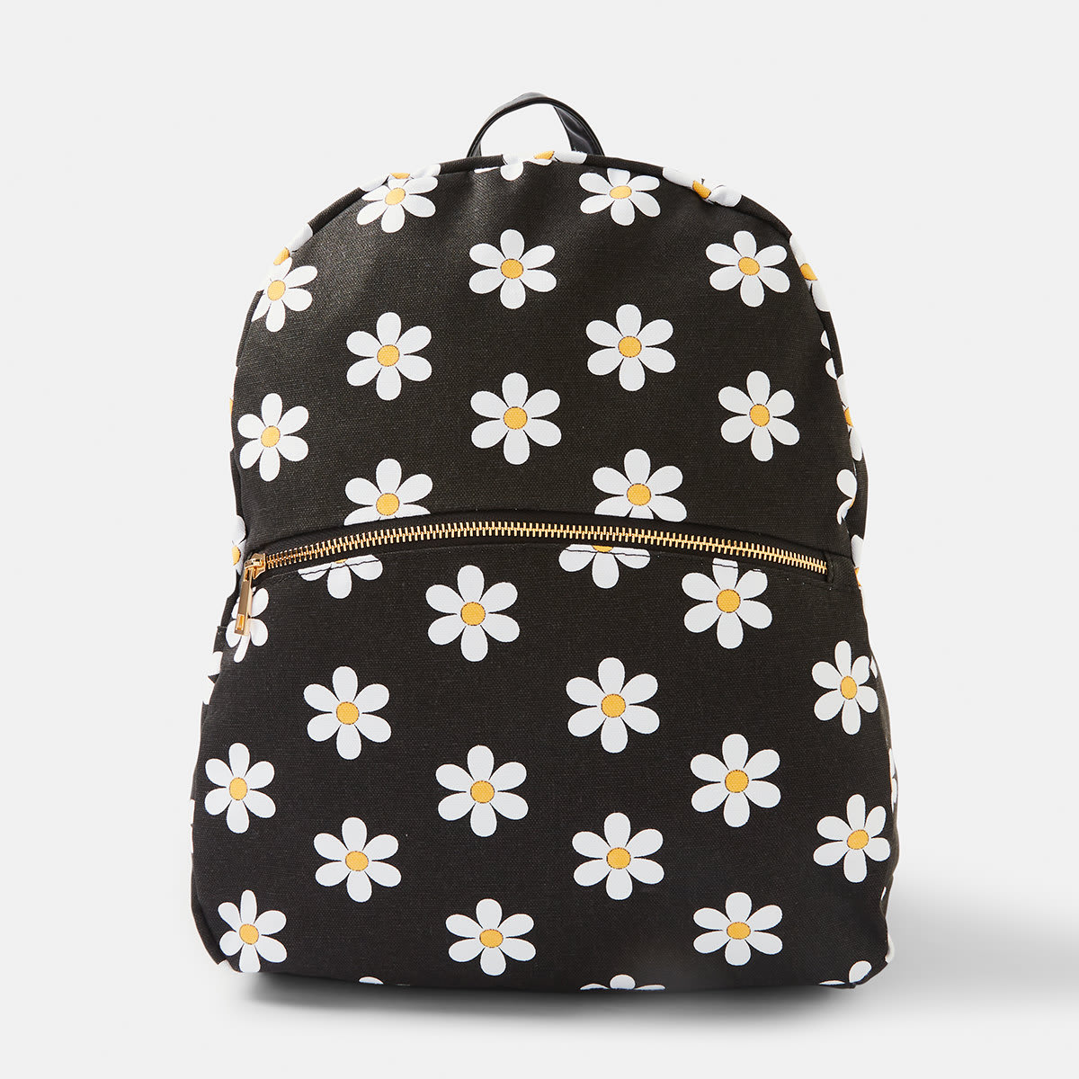 Printed Canvas Backpack