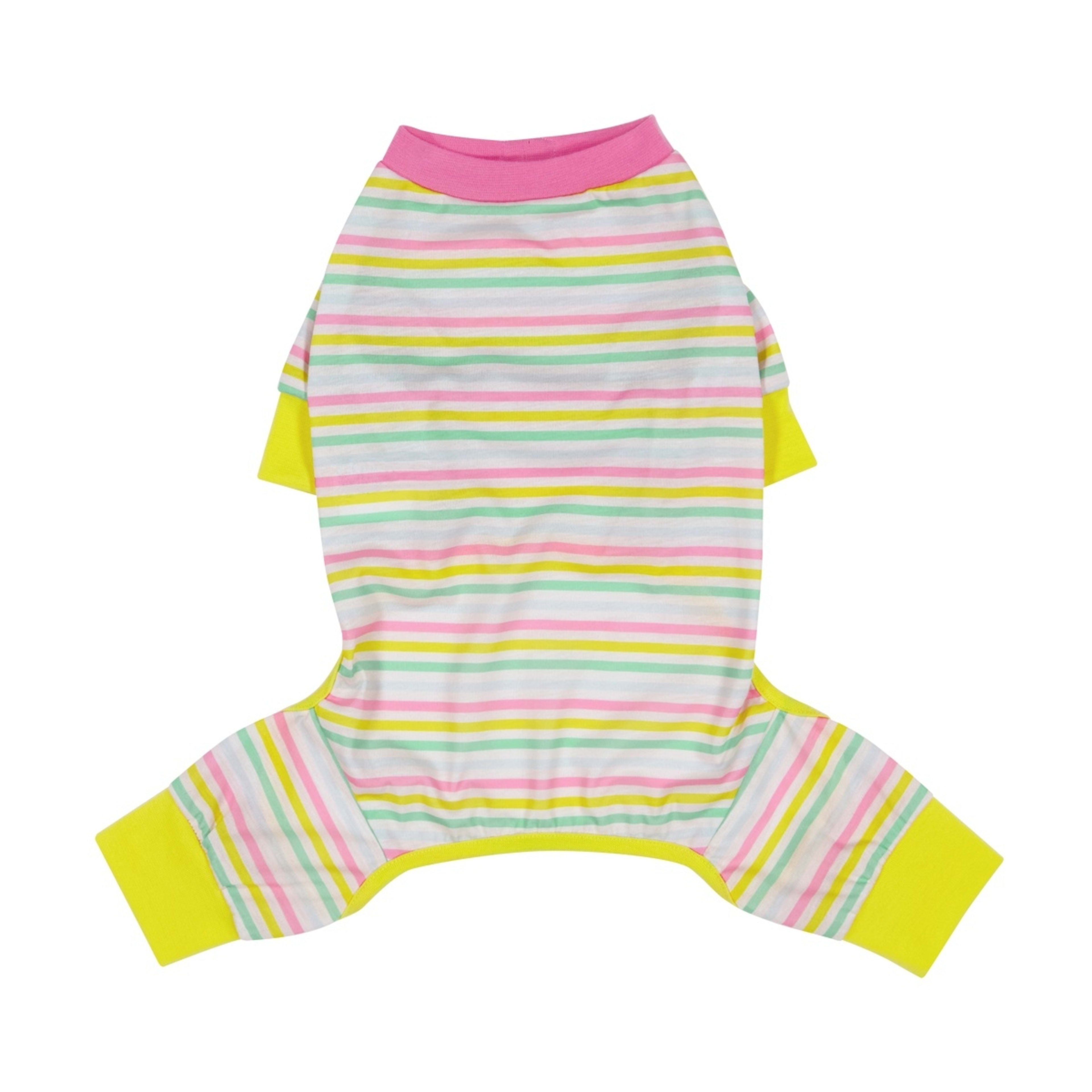 5 Pet Pyjamas Stripe - Medium, Pink, 5 of 9