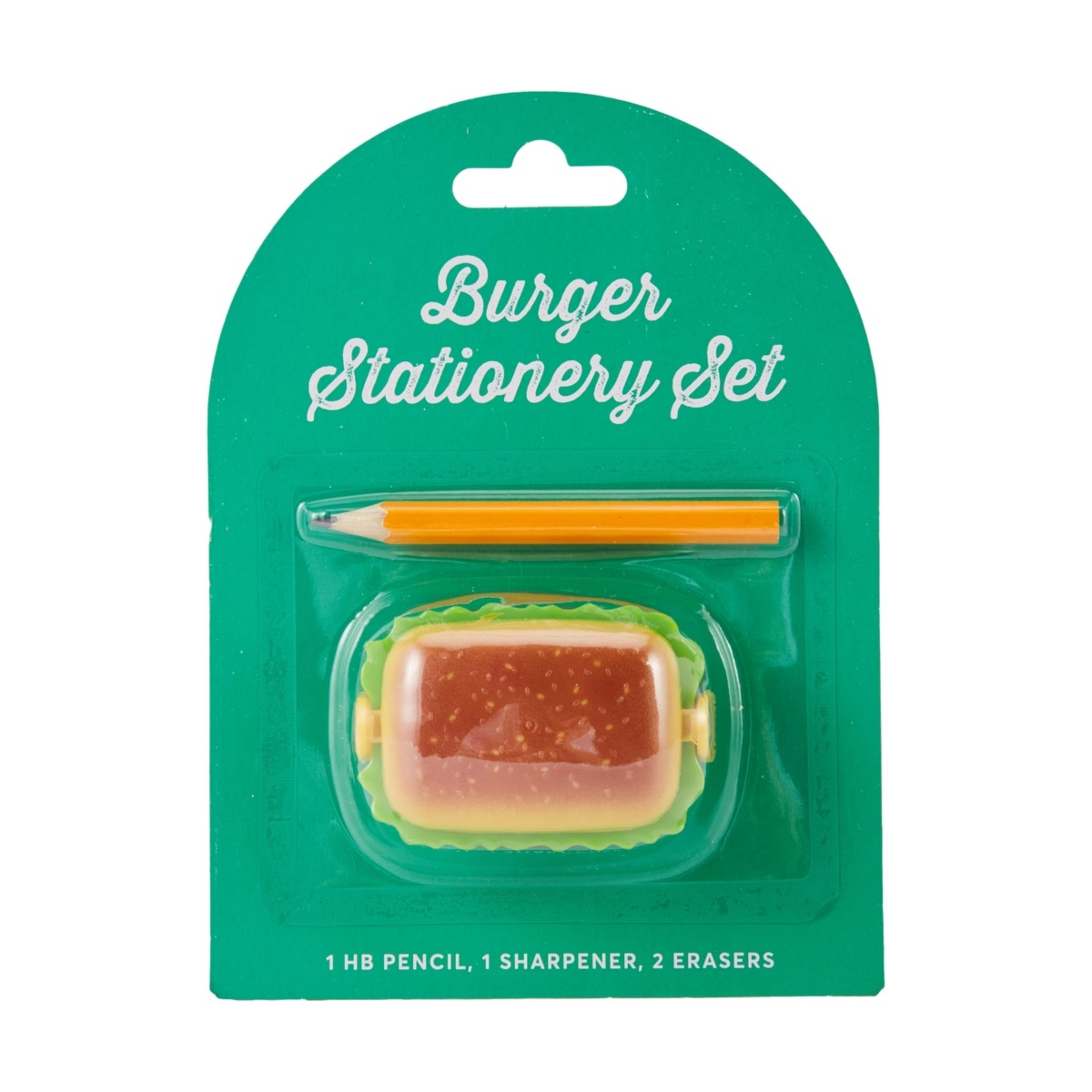 1 Burger Stationery Set