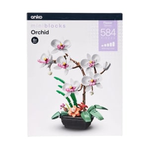 584 Piece Mini Blocks Flower Series: Orchid Playset