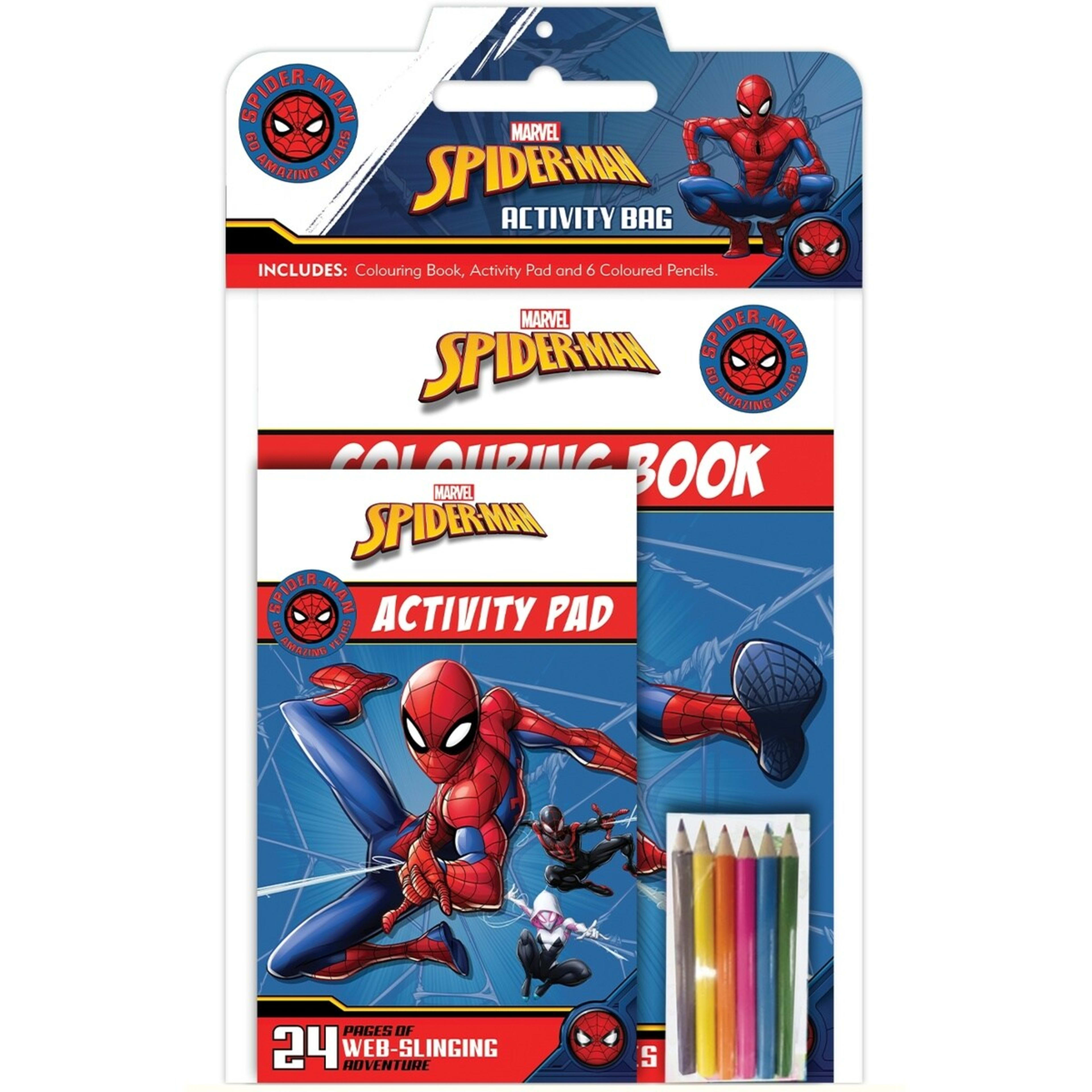 1 Marvel Spider-Man Activity Bag - Book