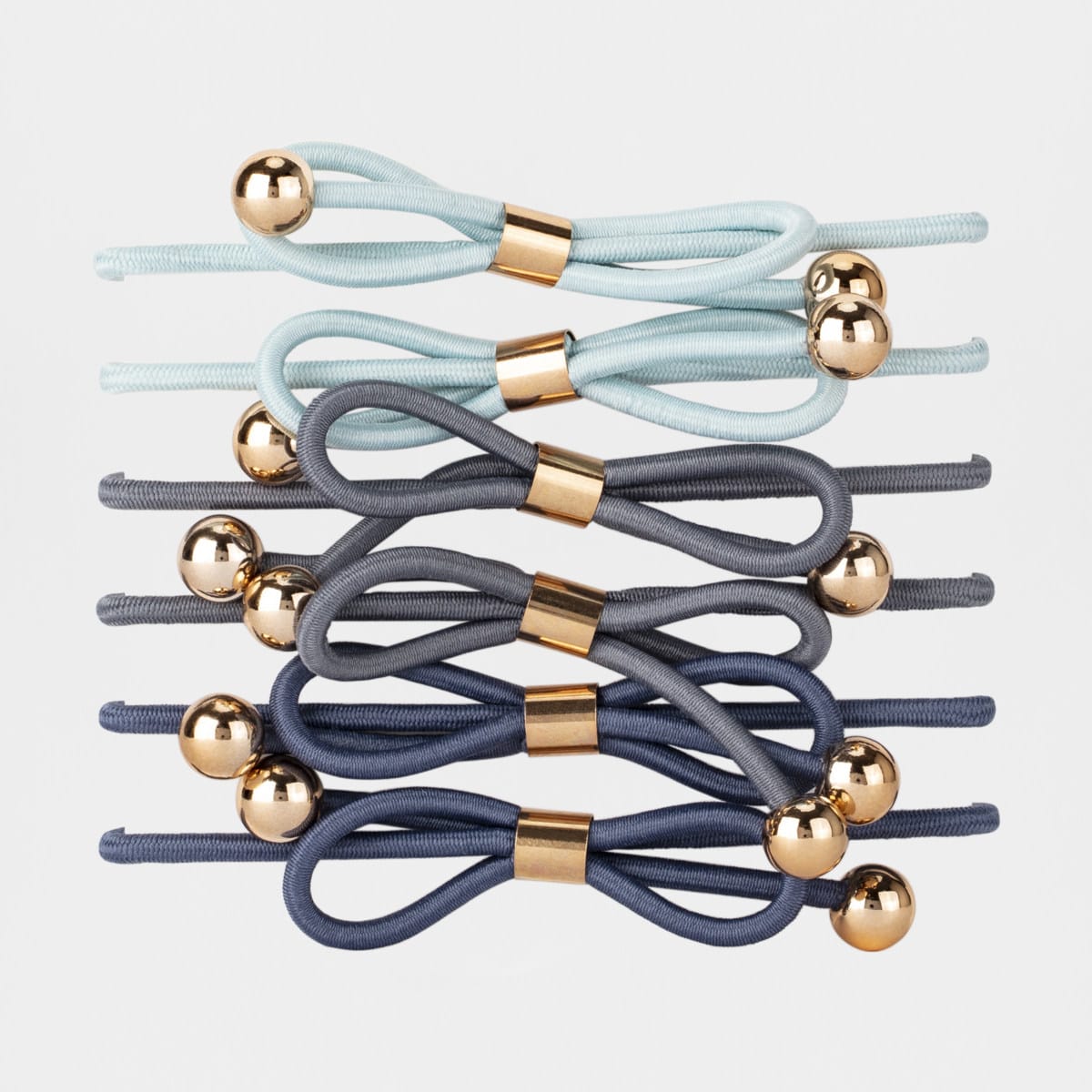 6 Pack Bow Bobble Hair Ties - Kmart
