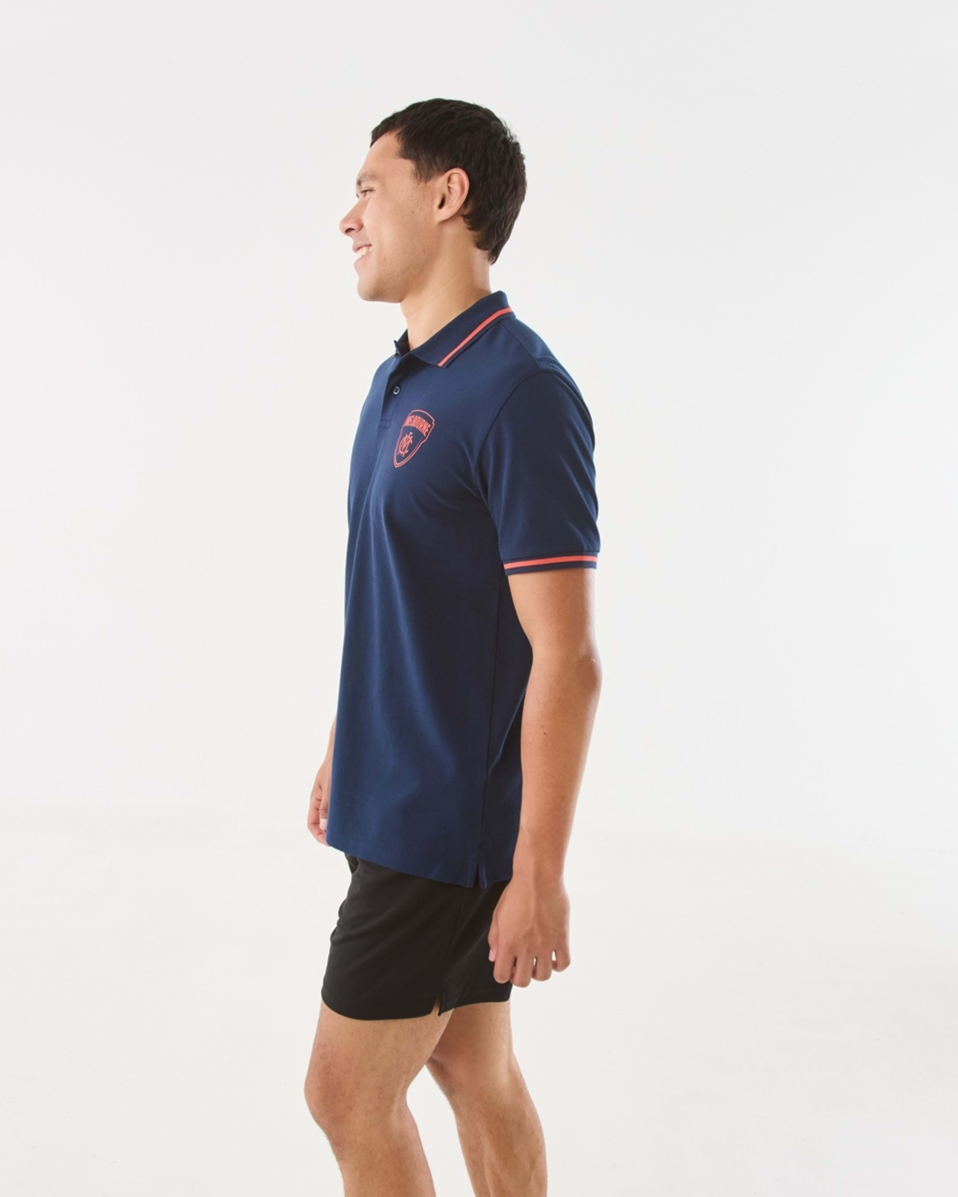 2 Official AFL Adult Polo Shirt Melbourne, 2 of 6
