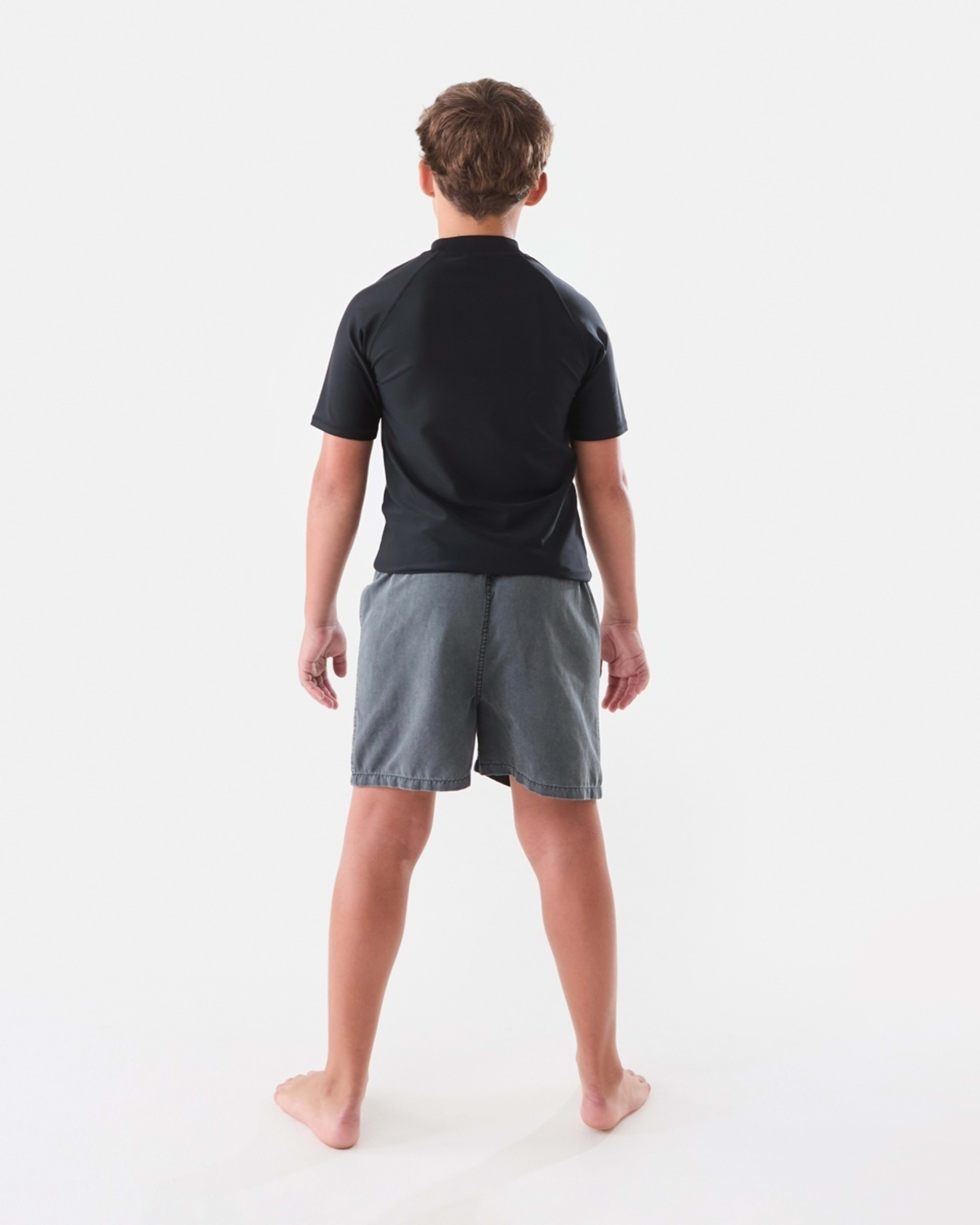 6 Washed Boardshorts BLACK, 6 of 6