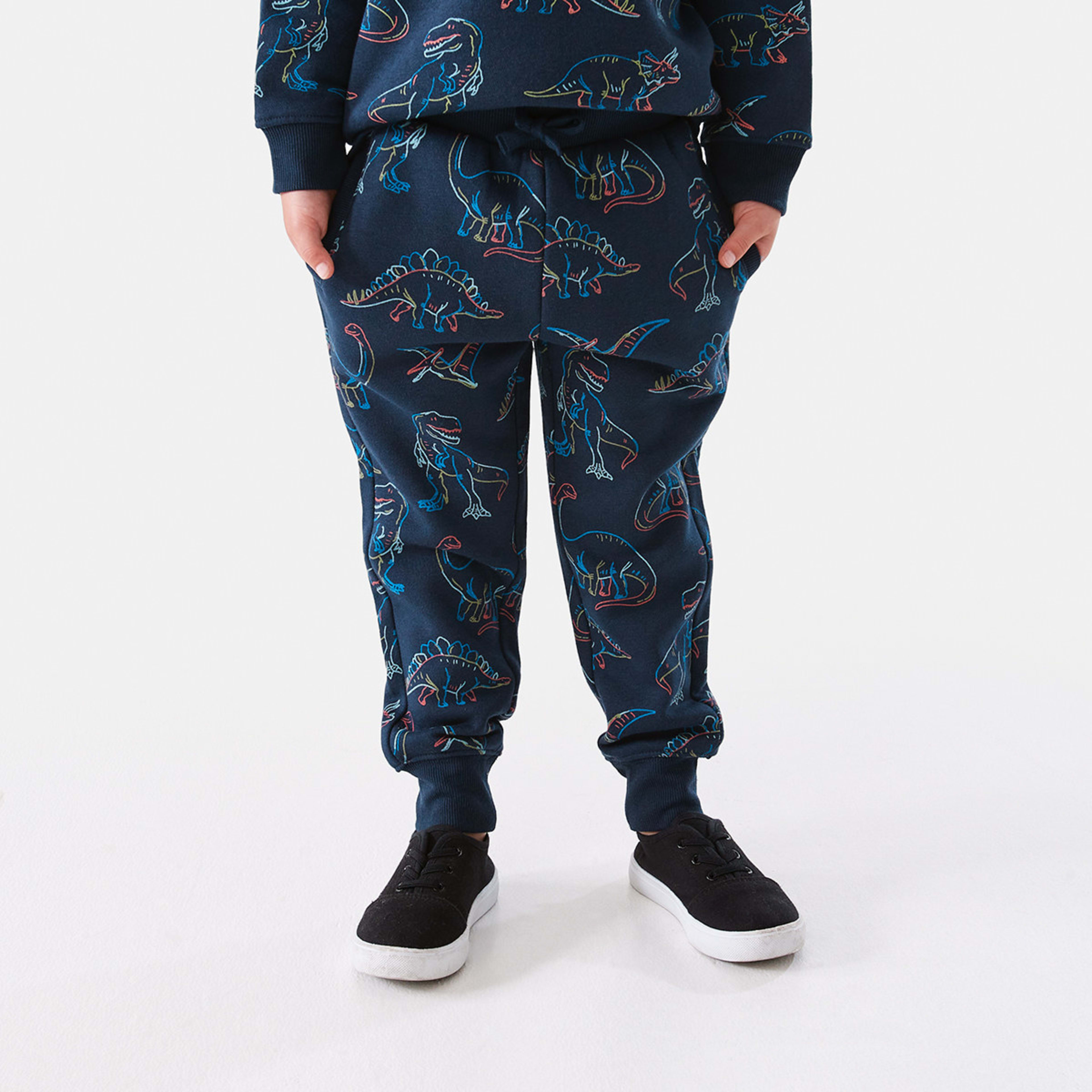 1 All Over Print Trackpants Harb Dino, 1 of 9