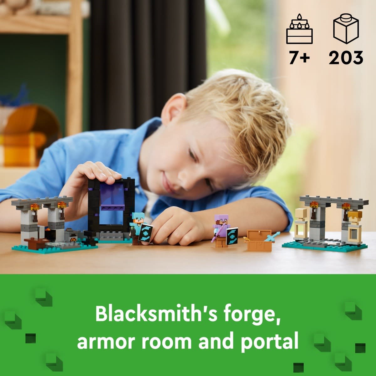 LEGO Minecraft The Armoury 21252 - Kmart