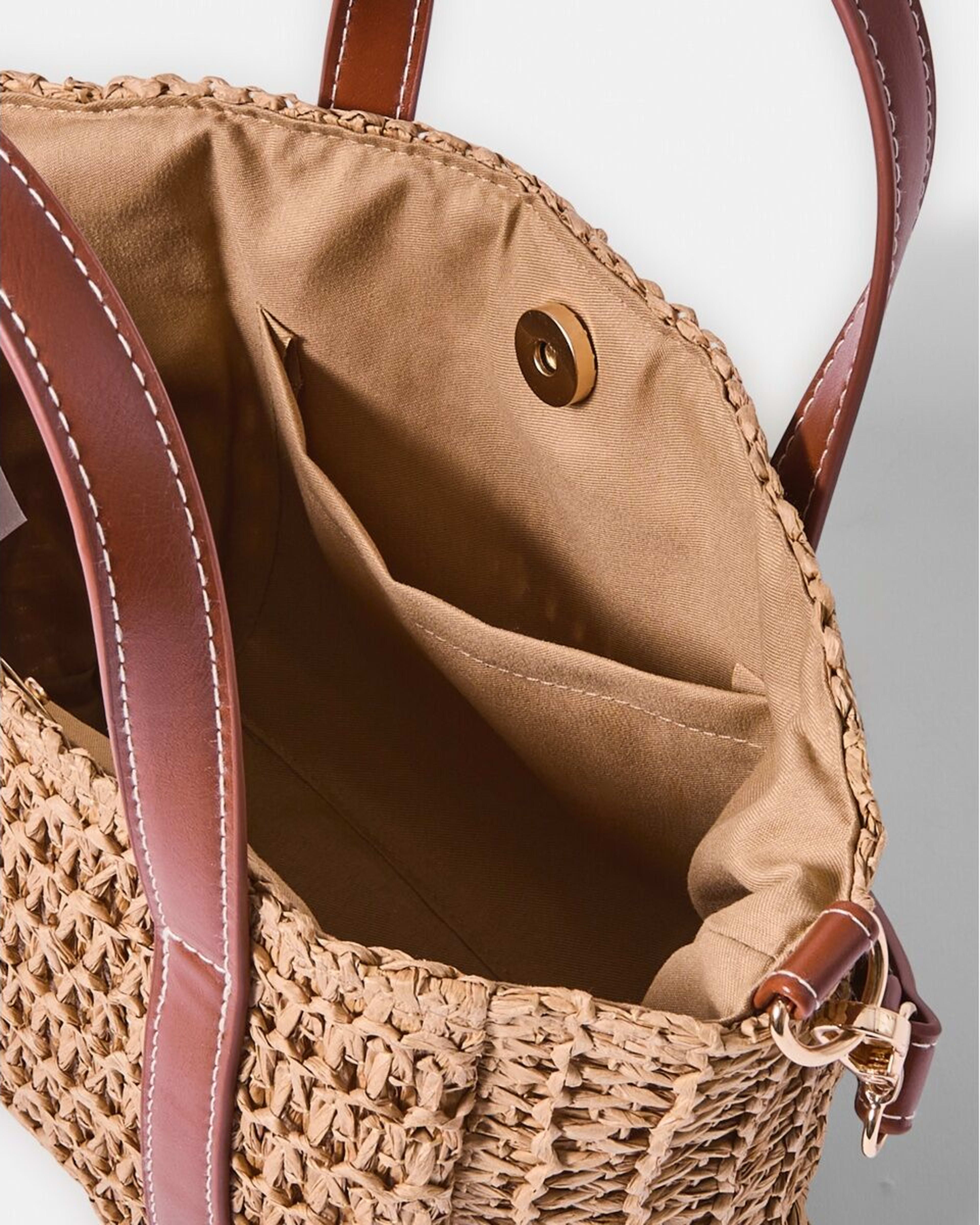 4 Mini Tote Bag Natural, 4 of 7