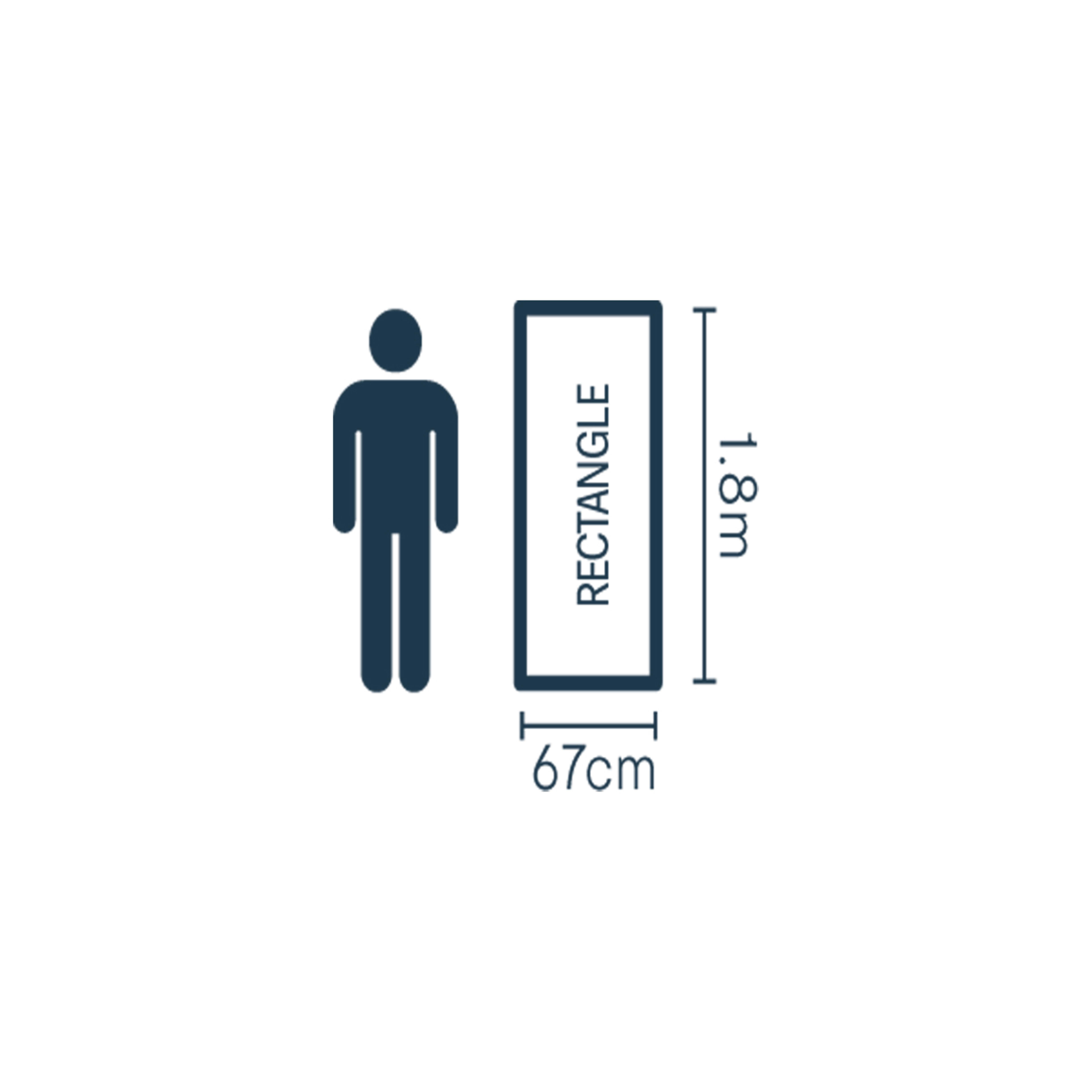 Jute Runner Brown 180cm x 67cm Kmart