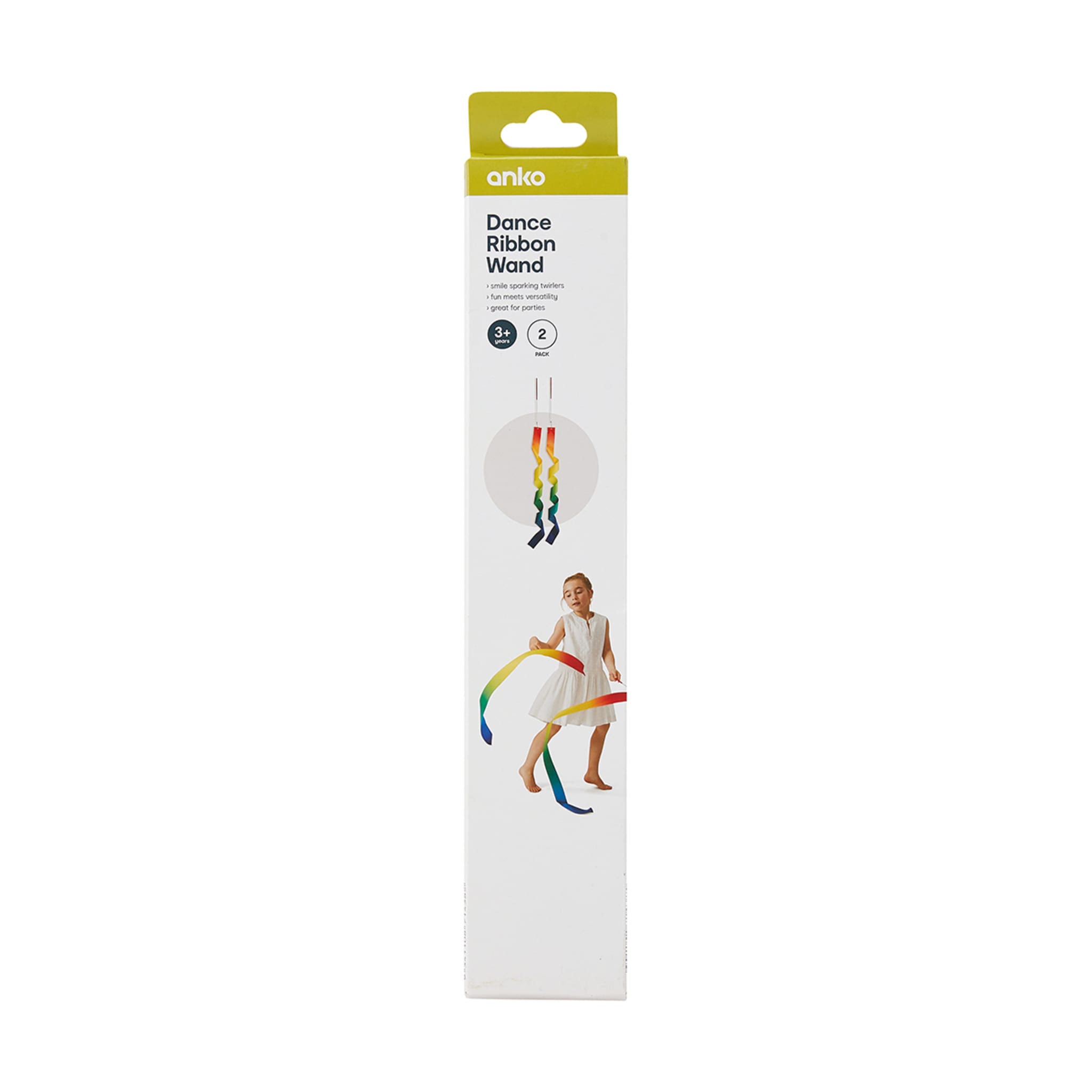 2 Pack Dance Ribbon Wand Kmart