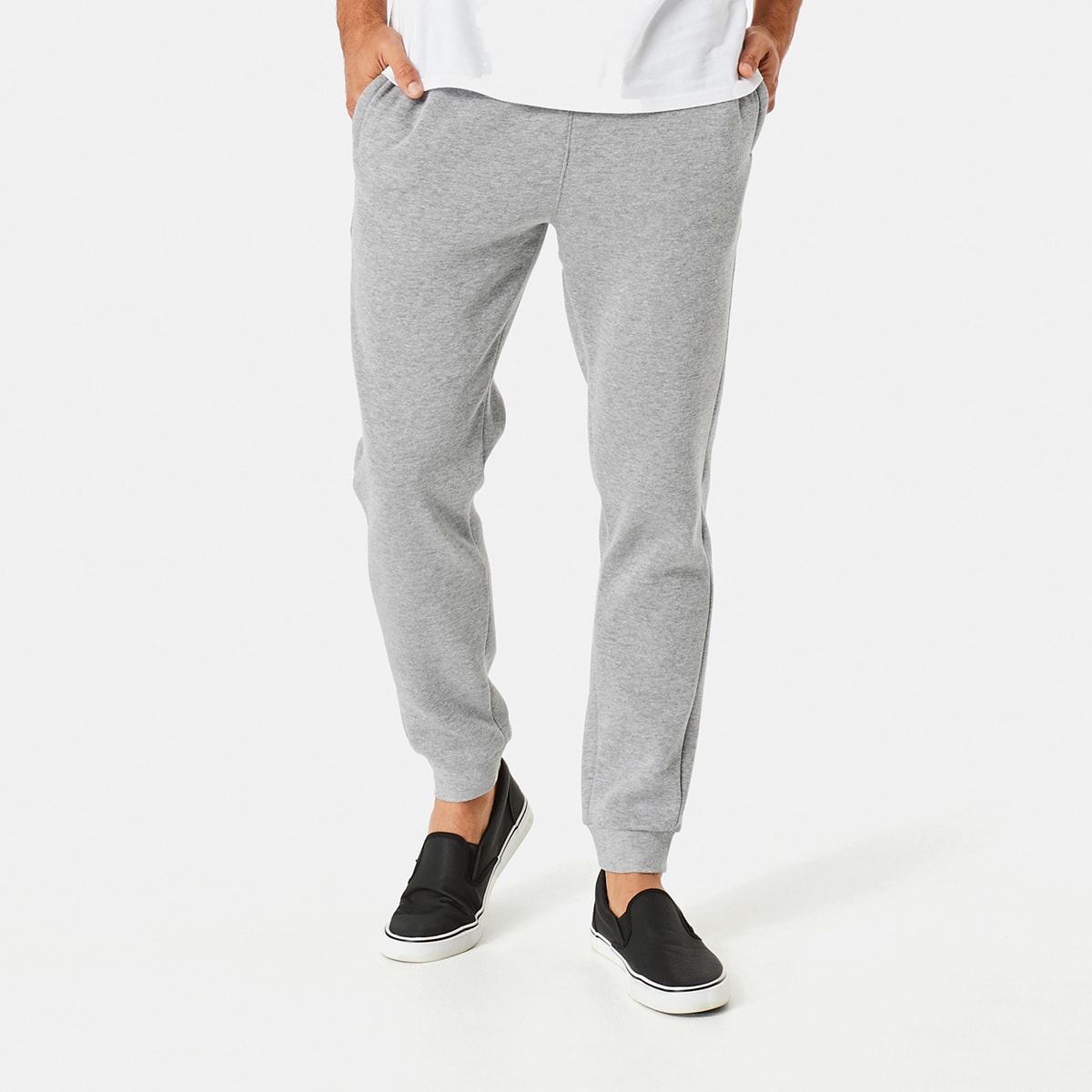 Side Pocket Slim Joggers - Kmart