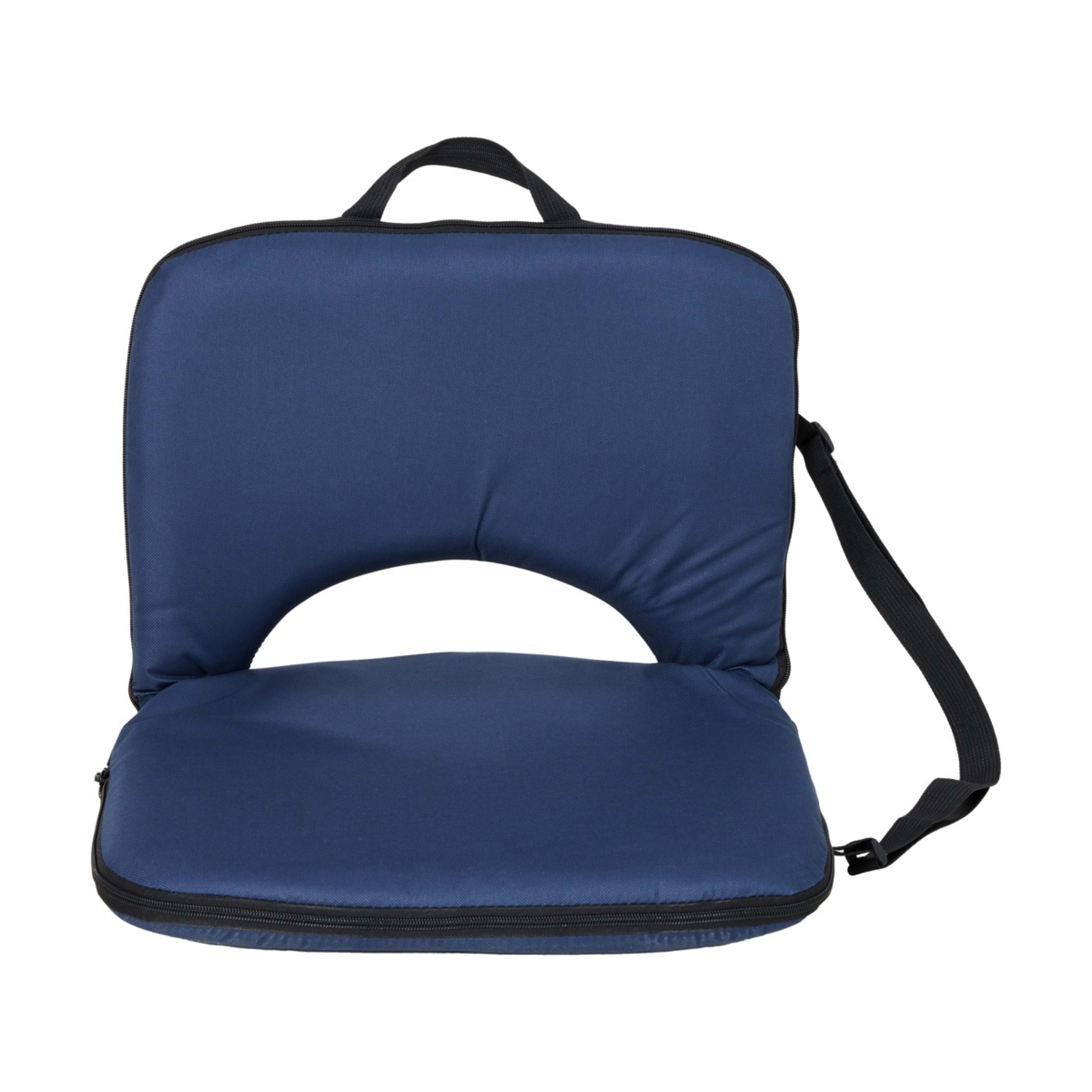 2 Square Cushion Recliner - Navy, 2 of 8