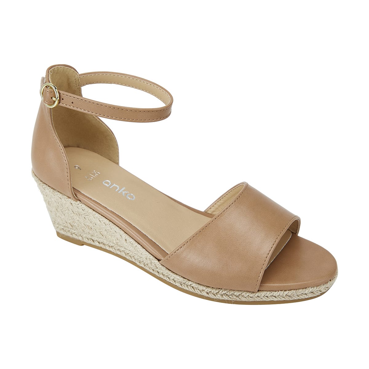 Espadrille Open Toe Wedge Sandals - Kmart