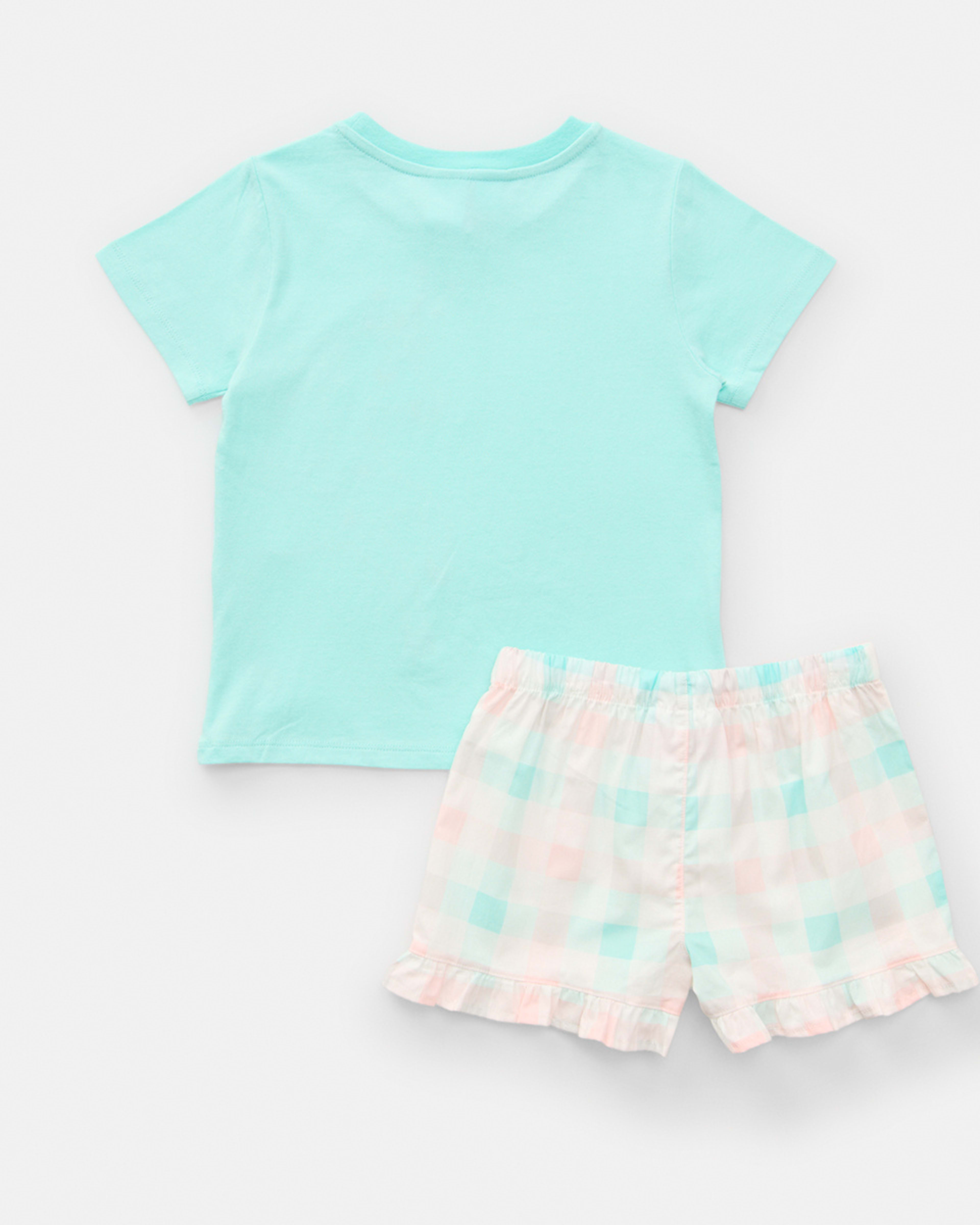 8 Knit Woven Pyjama Set Bluunicorn, 8 of 10