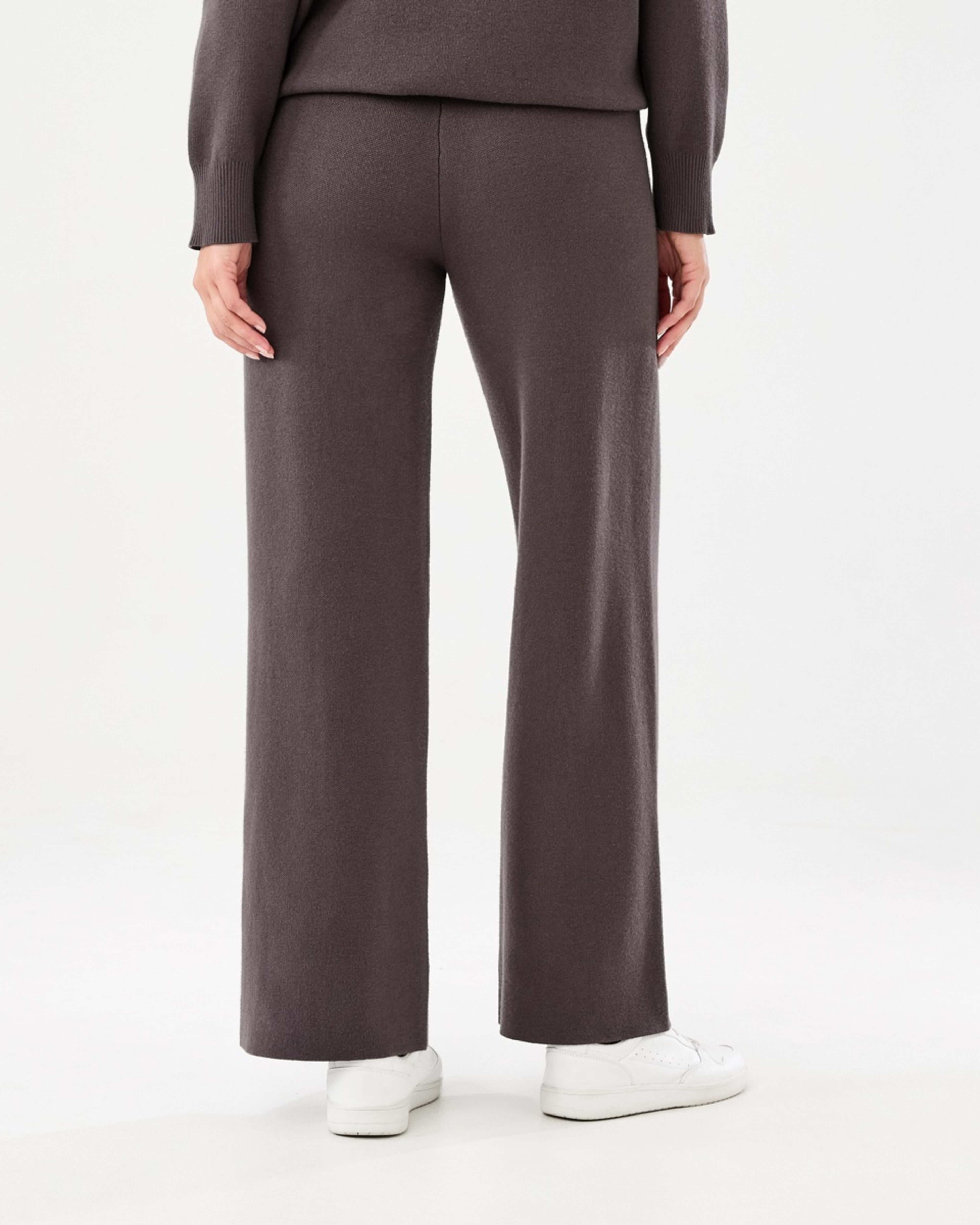 3 Seam Front True Knit Pants Espresso, 3 of 6