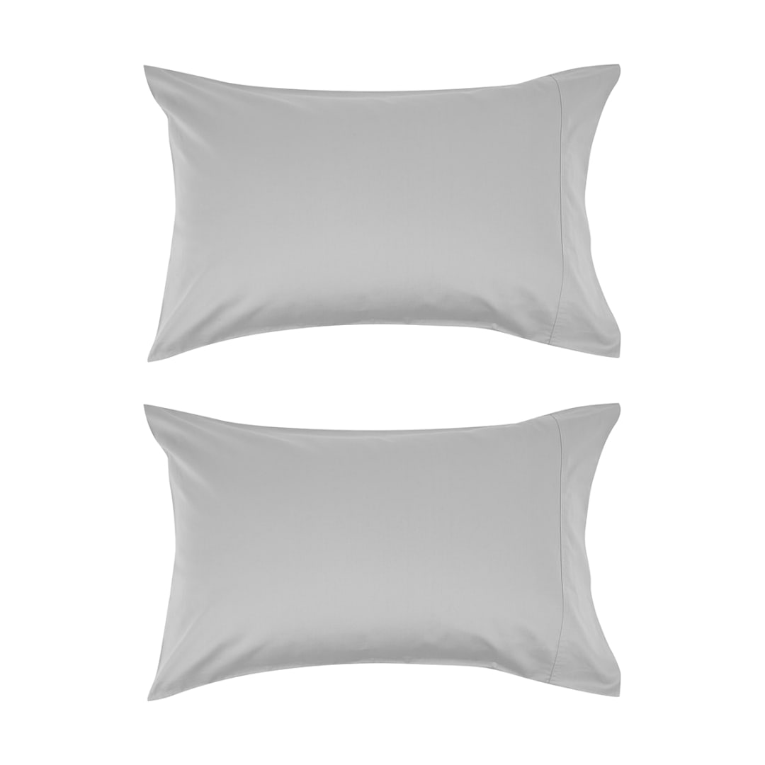 2 Pack 500 Thread Count Australian Grown Cotton Standard Pillowcases