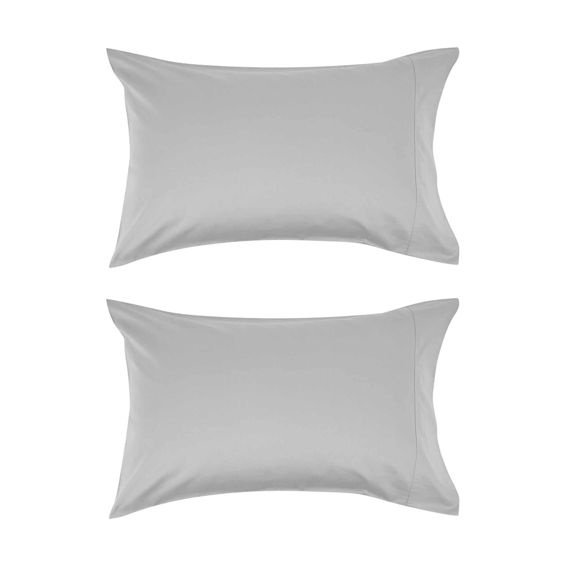 2 Pack 500 Thread Count Australian Grown Cotton Standard Pillowcases