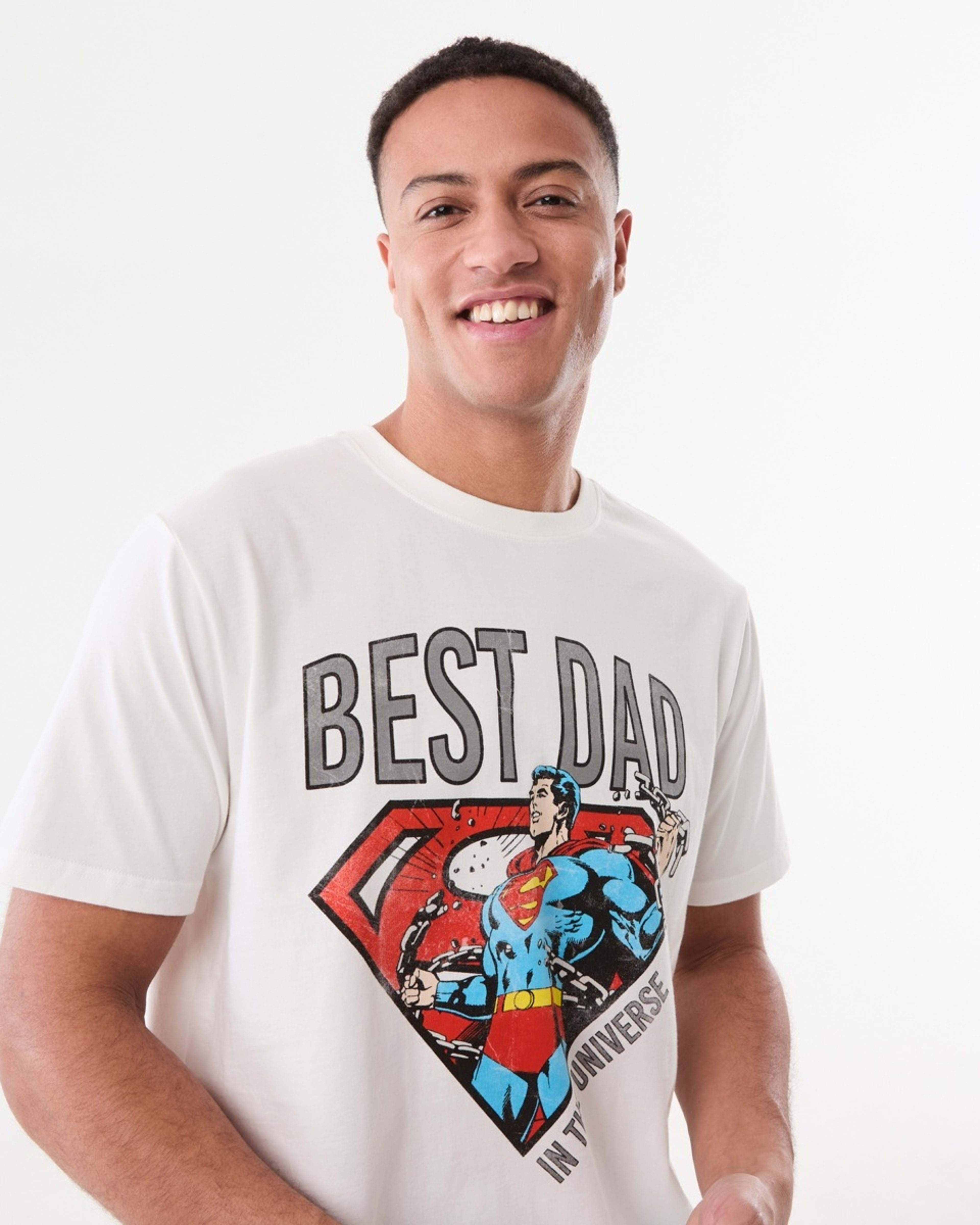 4 Super-Man License T-shirt SNOW WHITE, 4 of 5