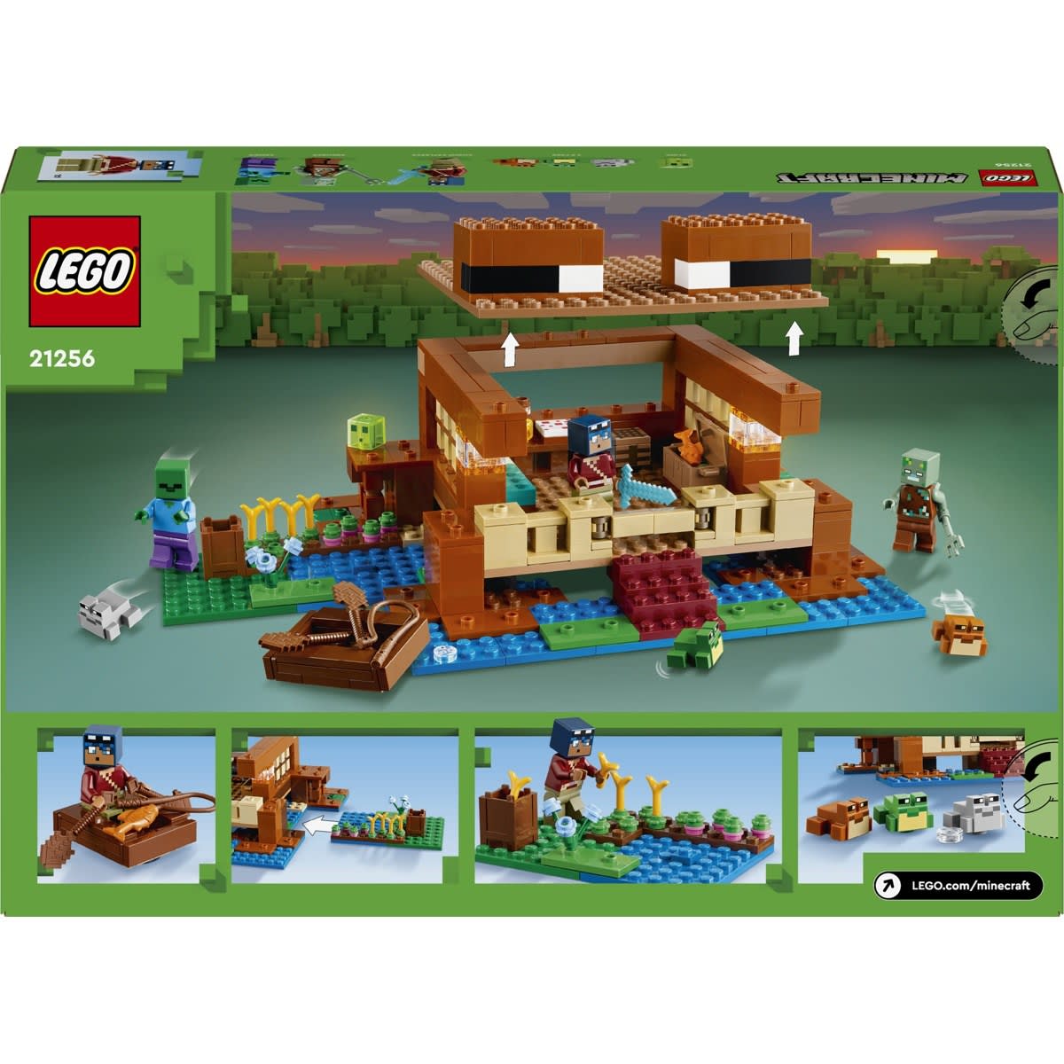 LEGO Minecraft The Frog House 21256 - Kmart