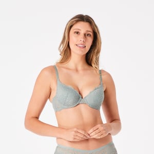 Co-ordinated Lace Double Push Up Bra