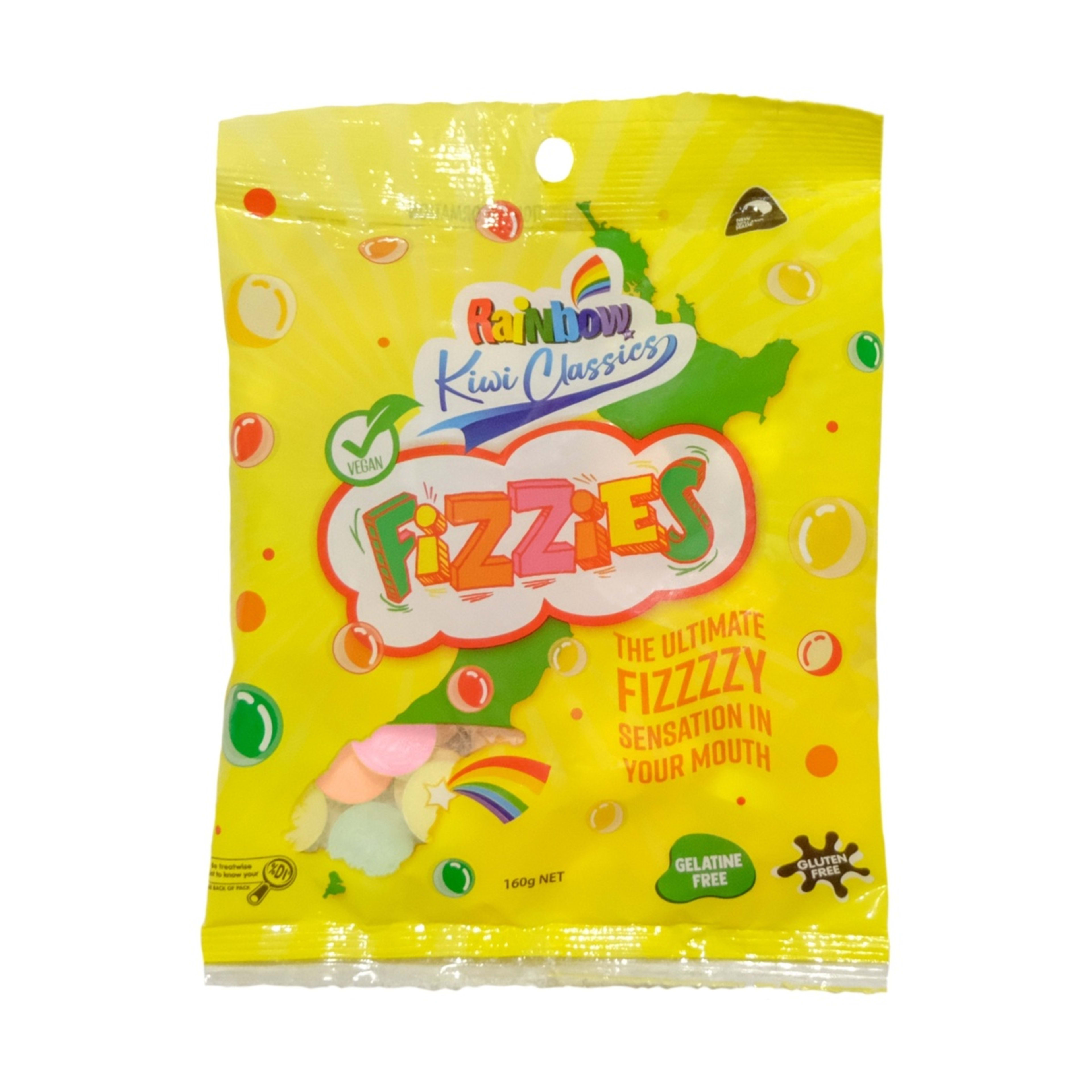 1 Rainbow Kiwi Classics Fizzies 160g