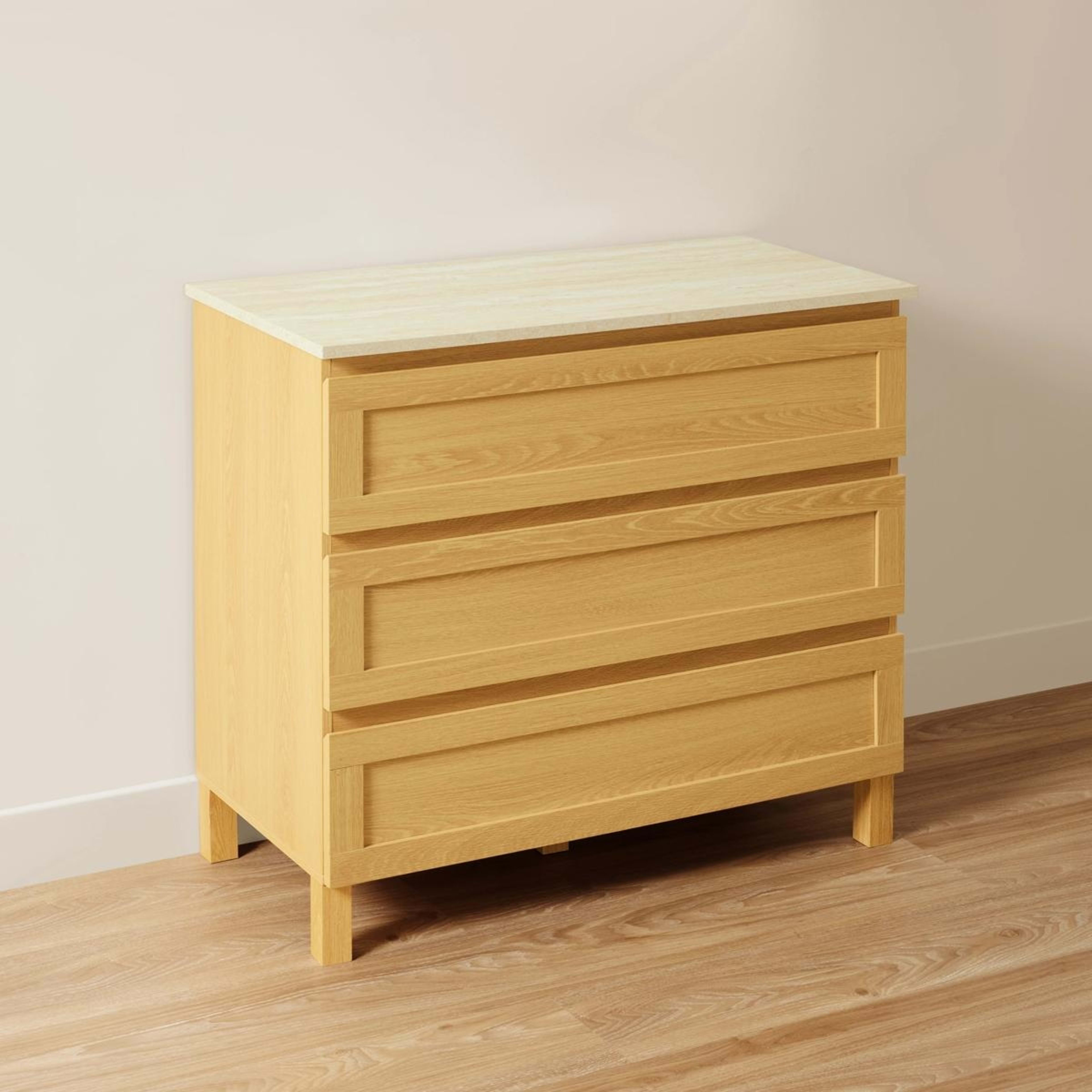 3 Bailey Chest of Drawers - Oak Look, 3 of 8