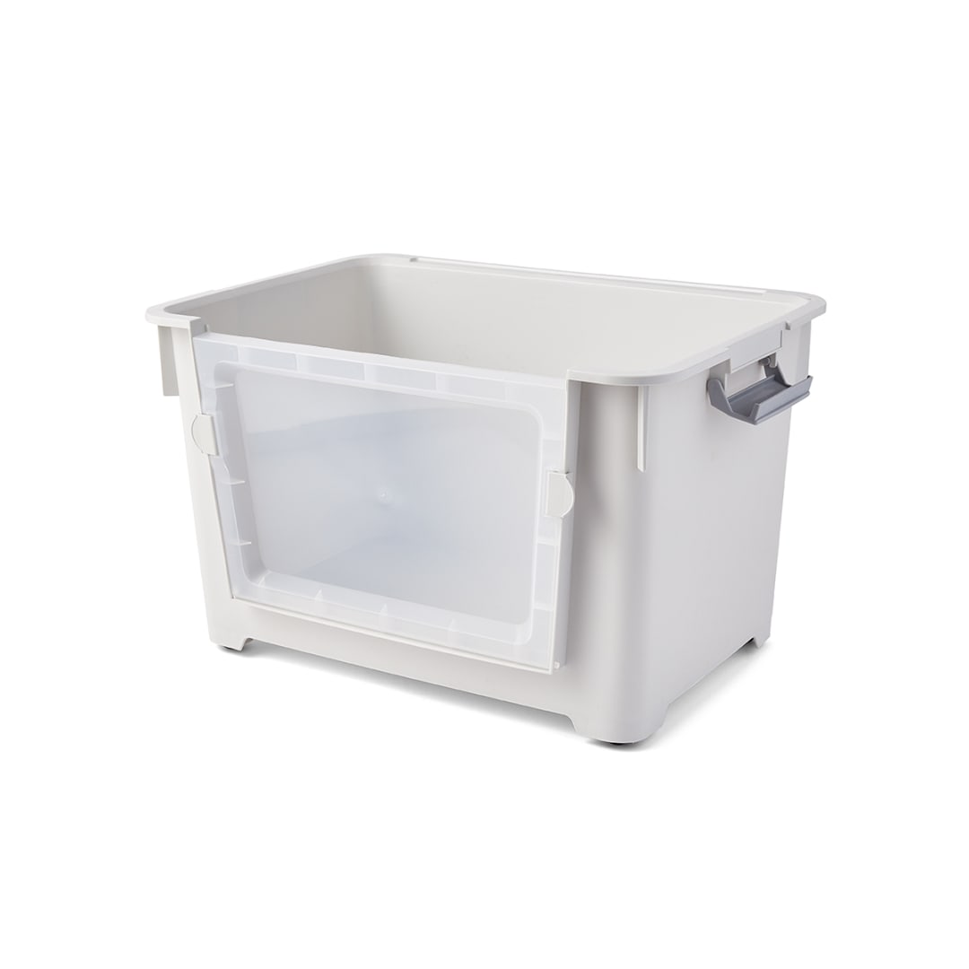 Front Opening Storage Tub Medium Kmart