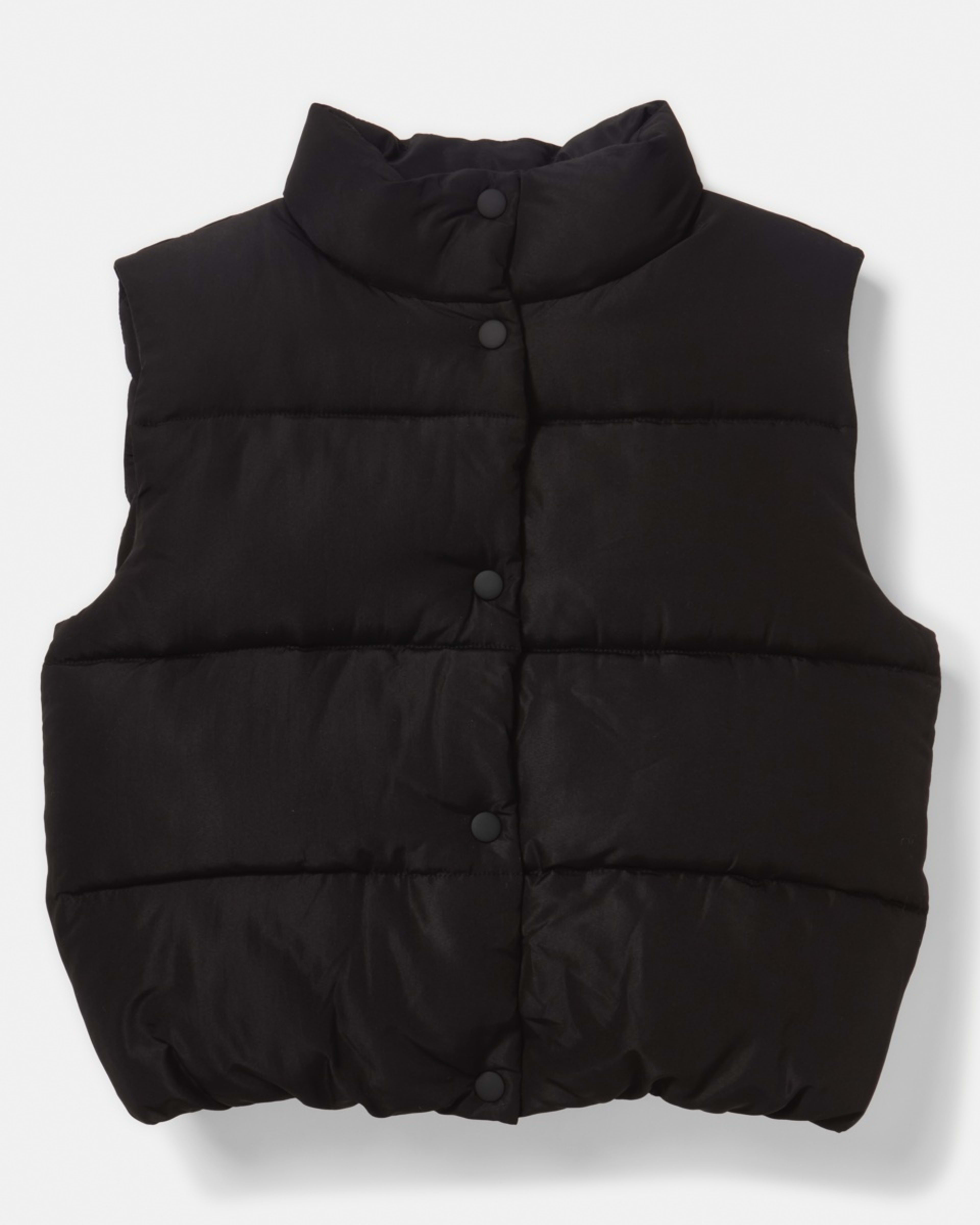 9 Puffer Vest Black, 9 of 10