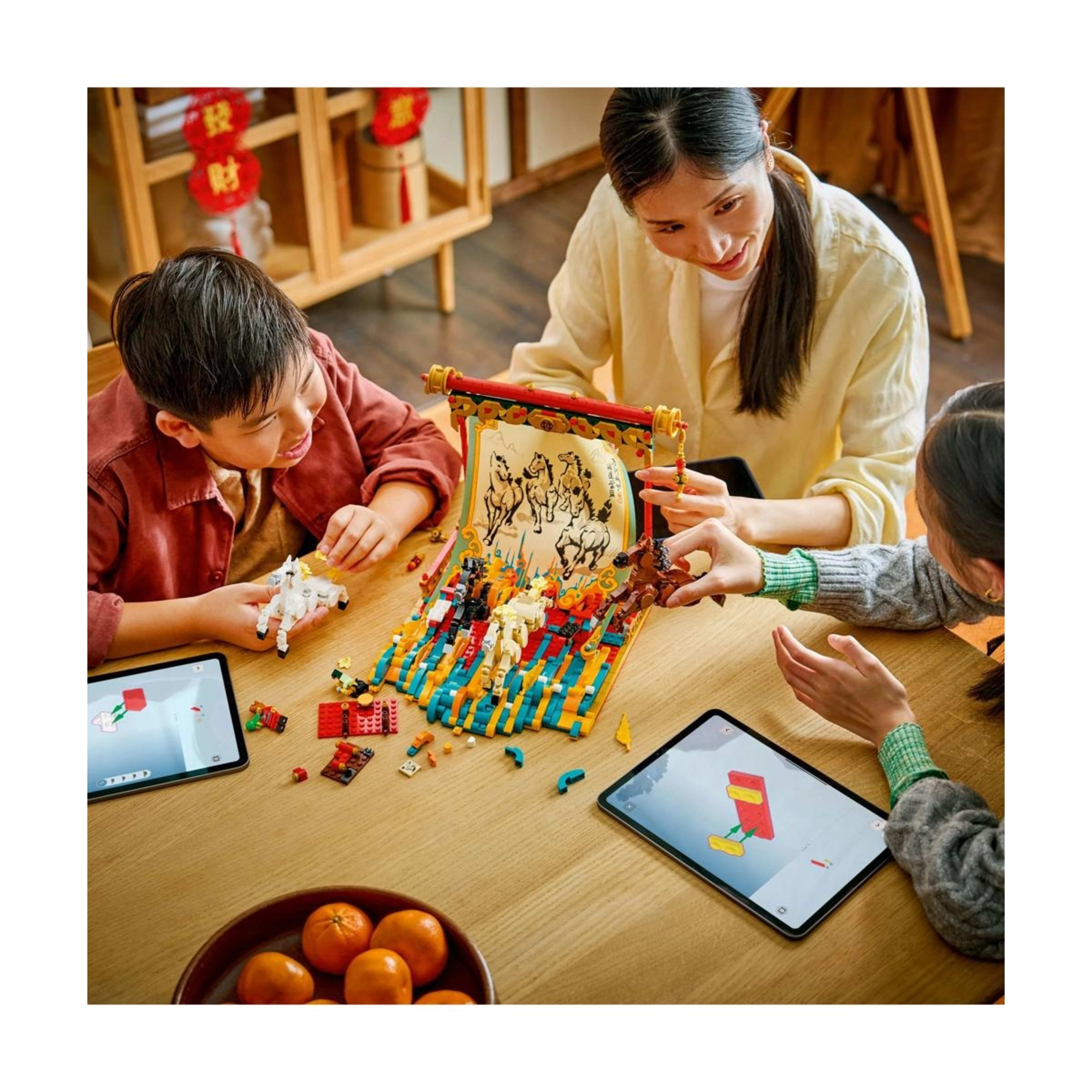 8 LEGO Chinese Festivals Galloping Horses Canvas 80119, 8 of 10