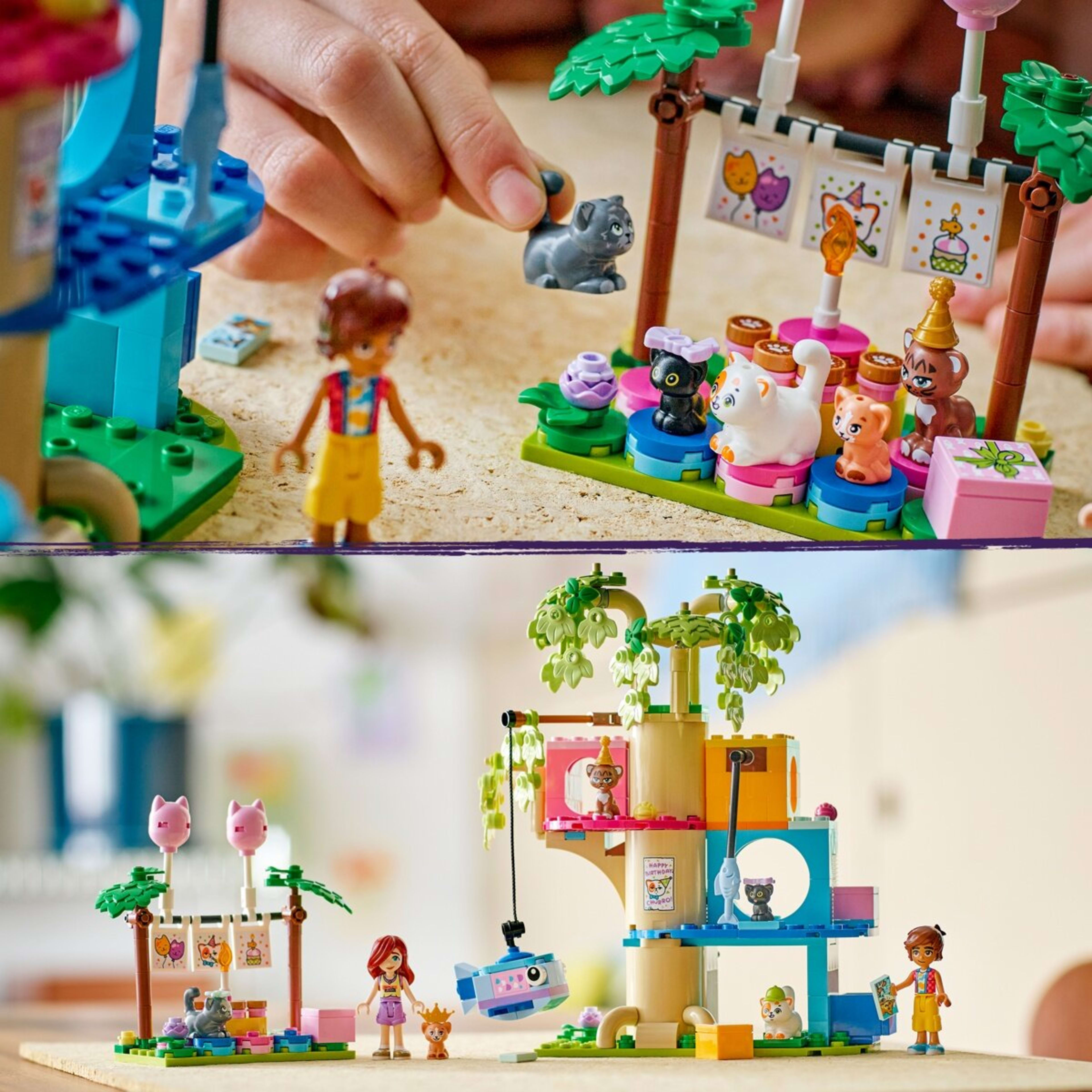 8 LEGO Friends Cat Birthday Party & Tree House 42666, 8 of 11